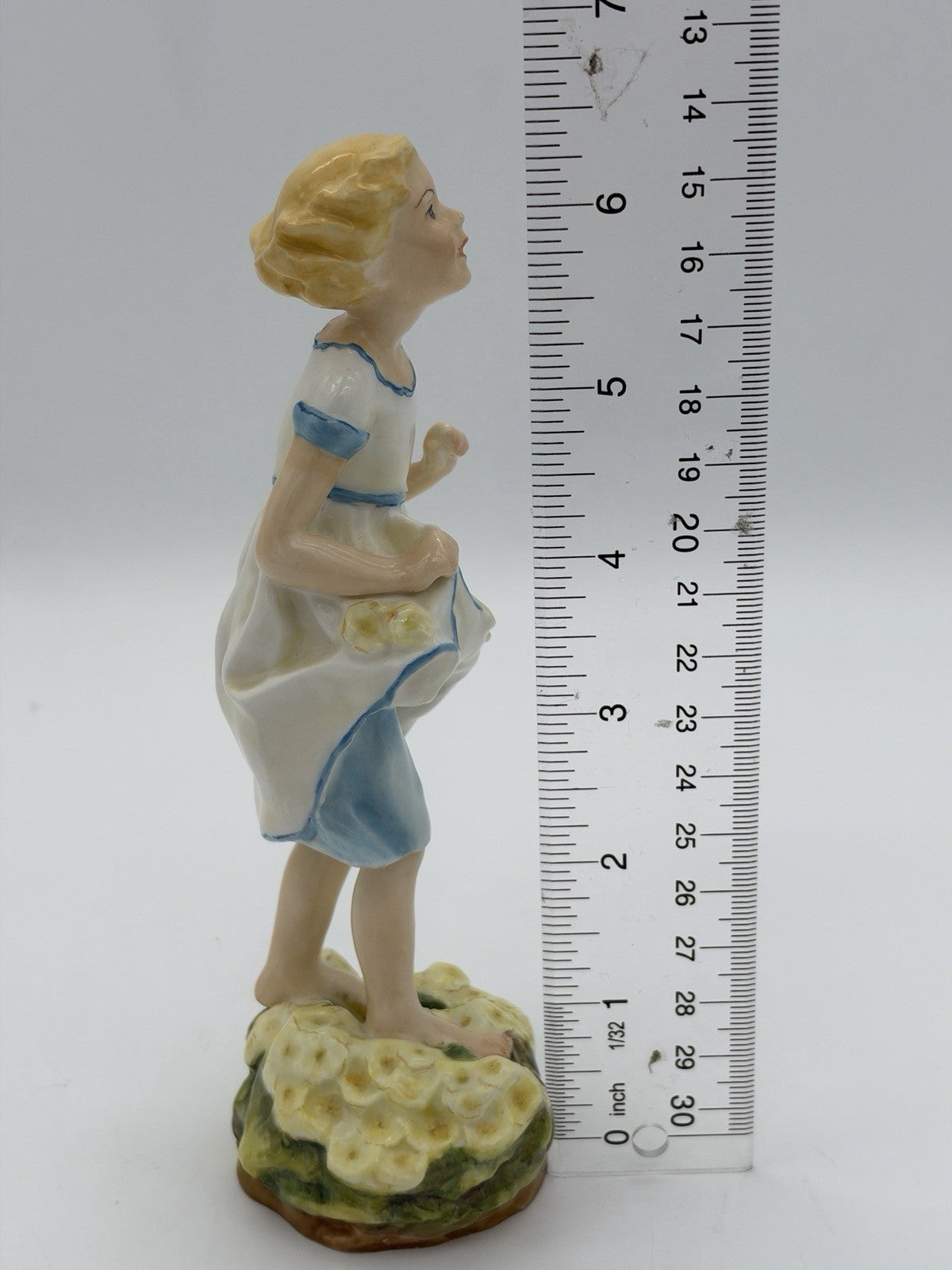 Royal Worcester porcelain figurine The First Cuckoo No. 3082 By F. Doughty Rare