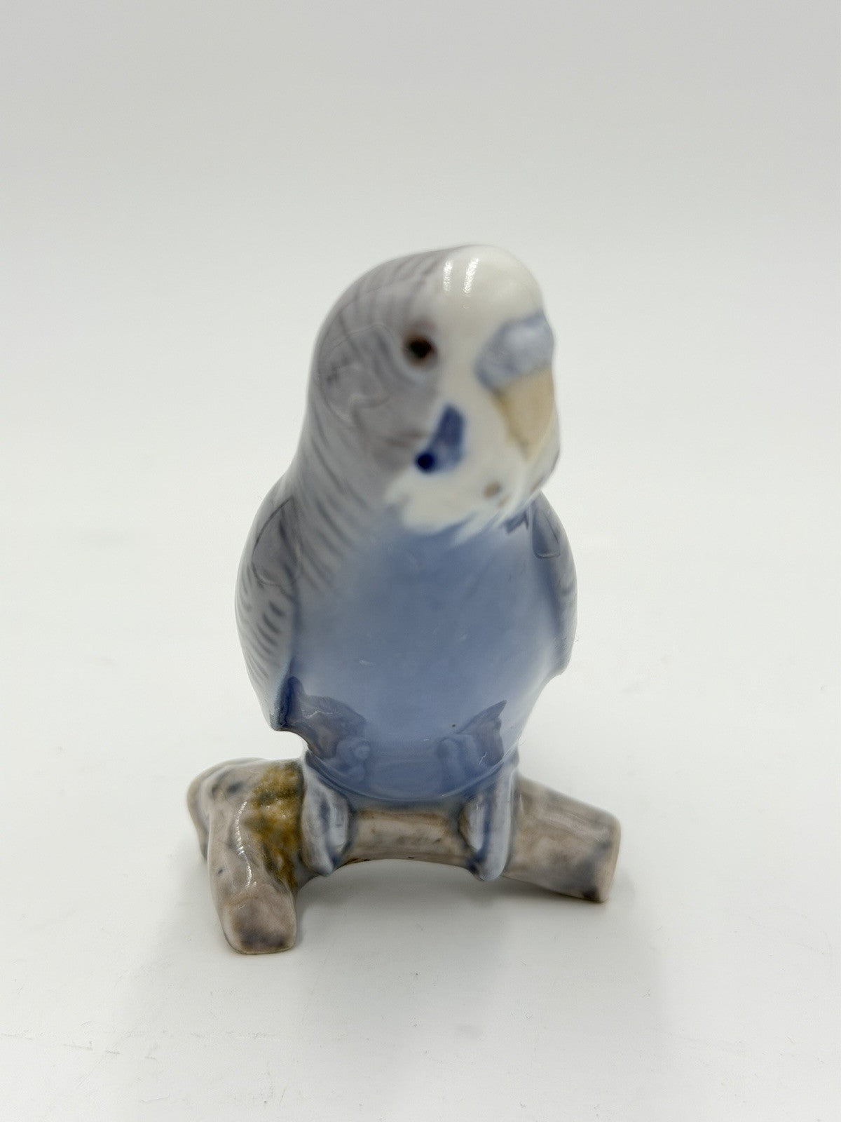 Bing and Grondahl Budgerigar Parakeet 457 Jespersen Porcelain Figurine Denmark