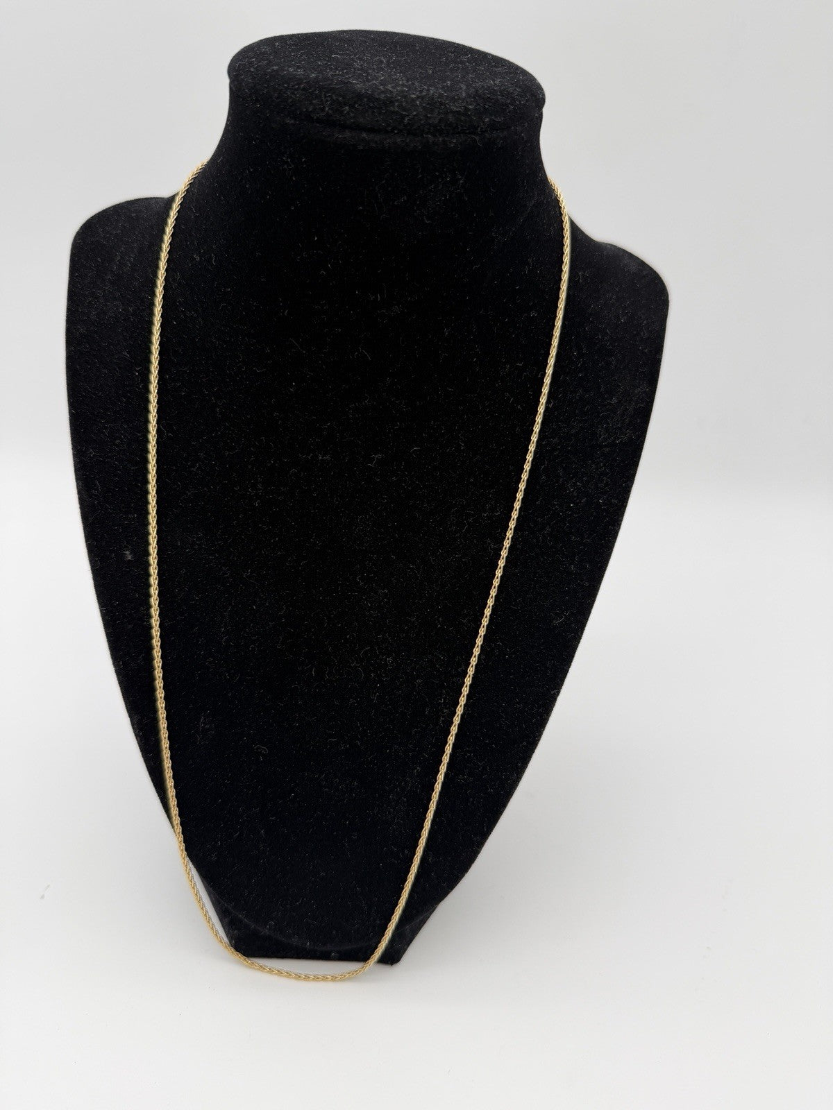 14k Yellow Gold Franco Chain 24”Length Weight 7.41g