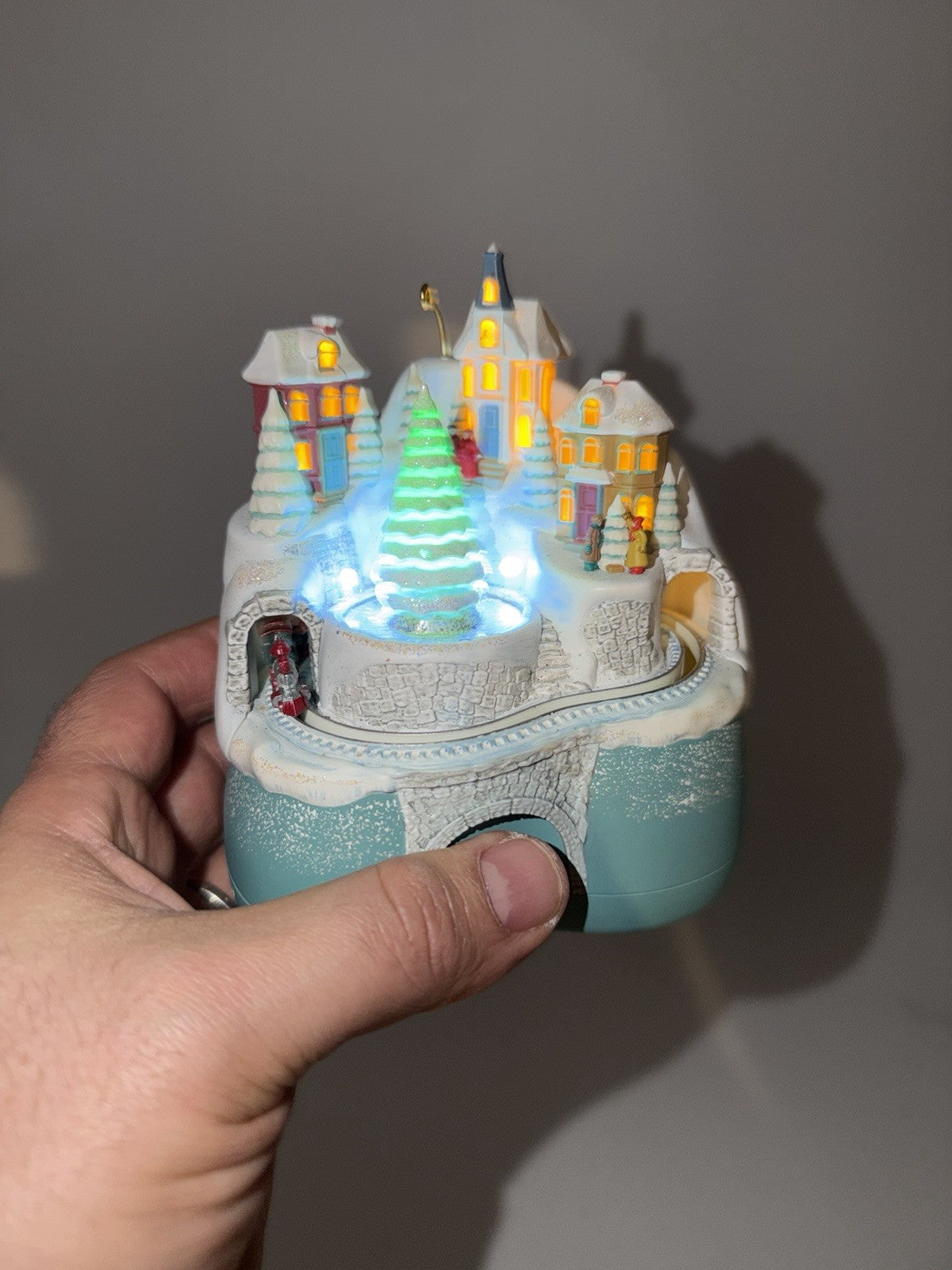 Hallmark Merry Christmas To All & Home For The Holidays Animated Ornaments