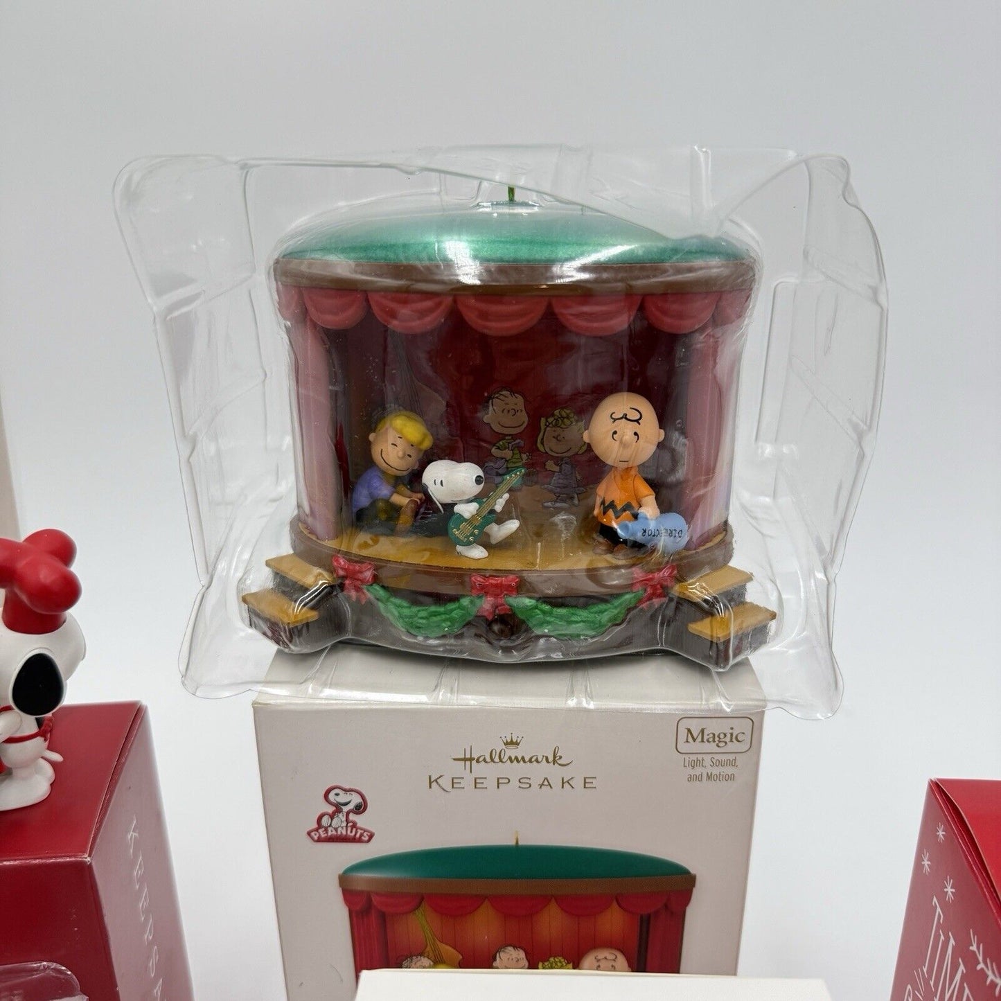 Hallmark Keepsake Peanuts Snoopy Christmas Ornaments Set