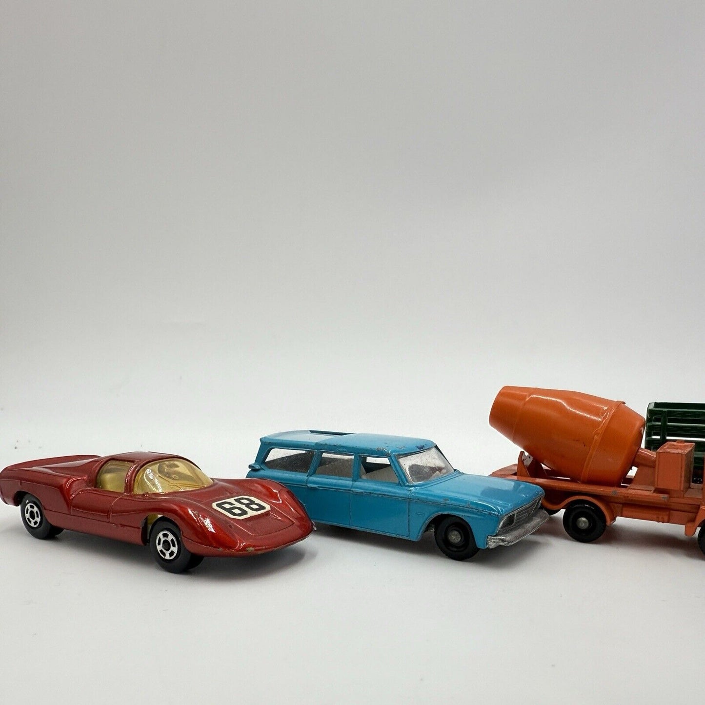 Vintage 1970 Matchbox Diecast Leslney England Car Toys Set