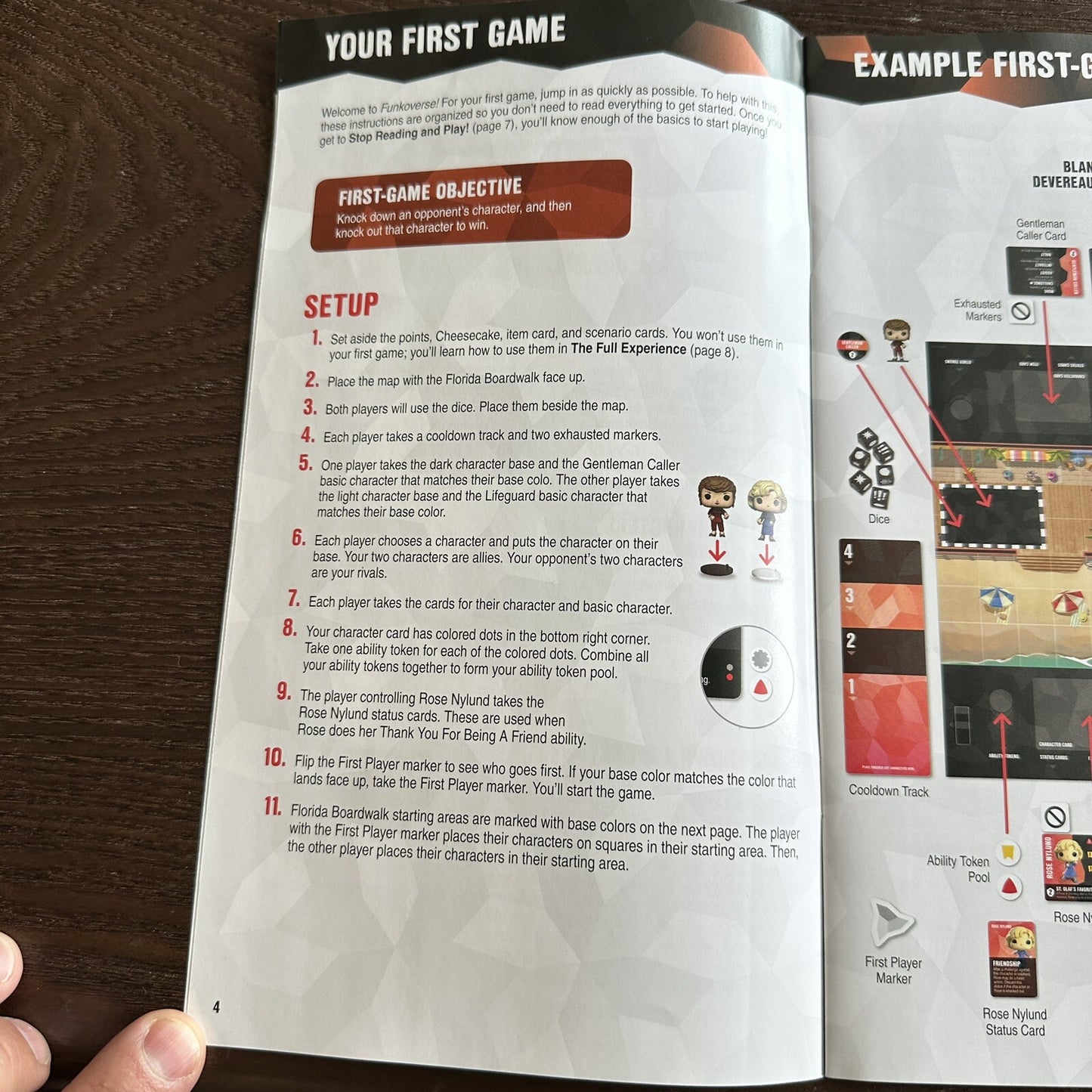 Funko Pop! Funkoverse Golden Girls 100 Board Game 2 players Rose Blanche Fun