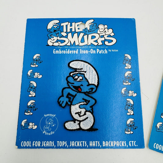 The Smurfs By Kalan Classic Cartoon Embroidered Iron On Patch Peyo 2000