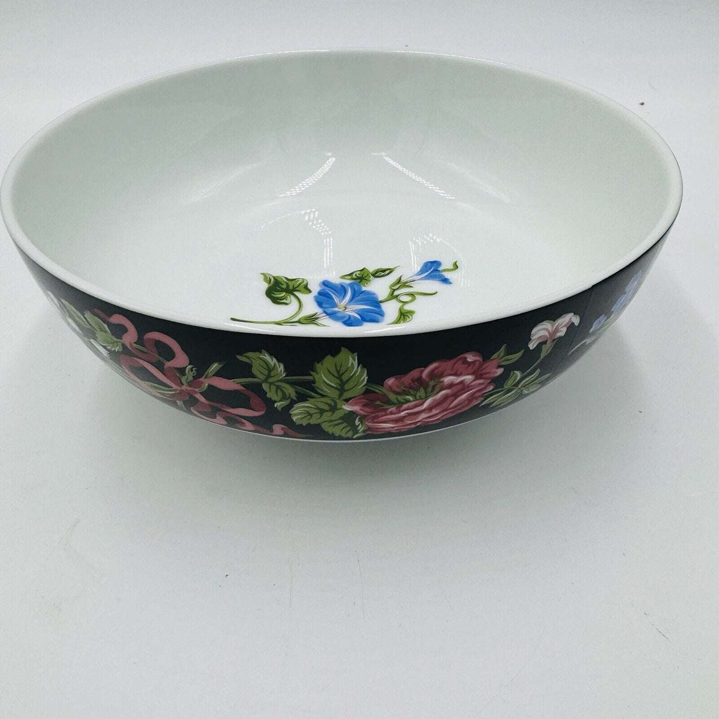 Tiffany & Co. Merrion Square by Sybil Connolly Floral Porcelain Bowl 3inH x 8inW