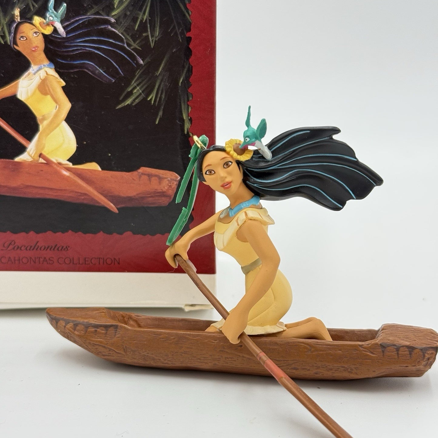 Hallmark Disney Pocahontas 2006 Christmas Ornament Box Vintage