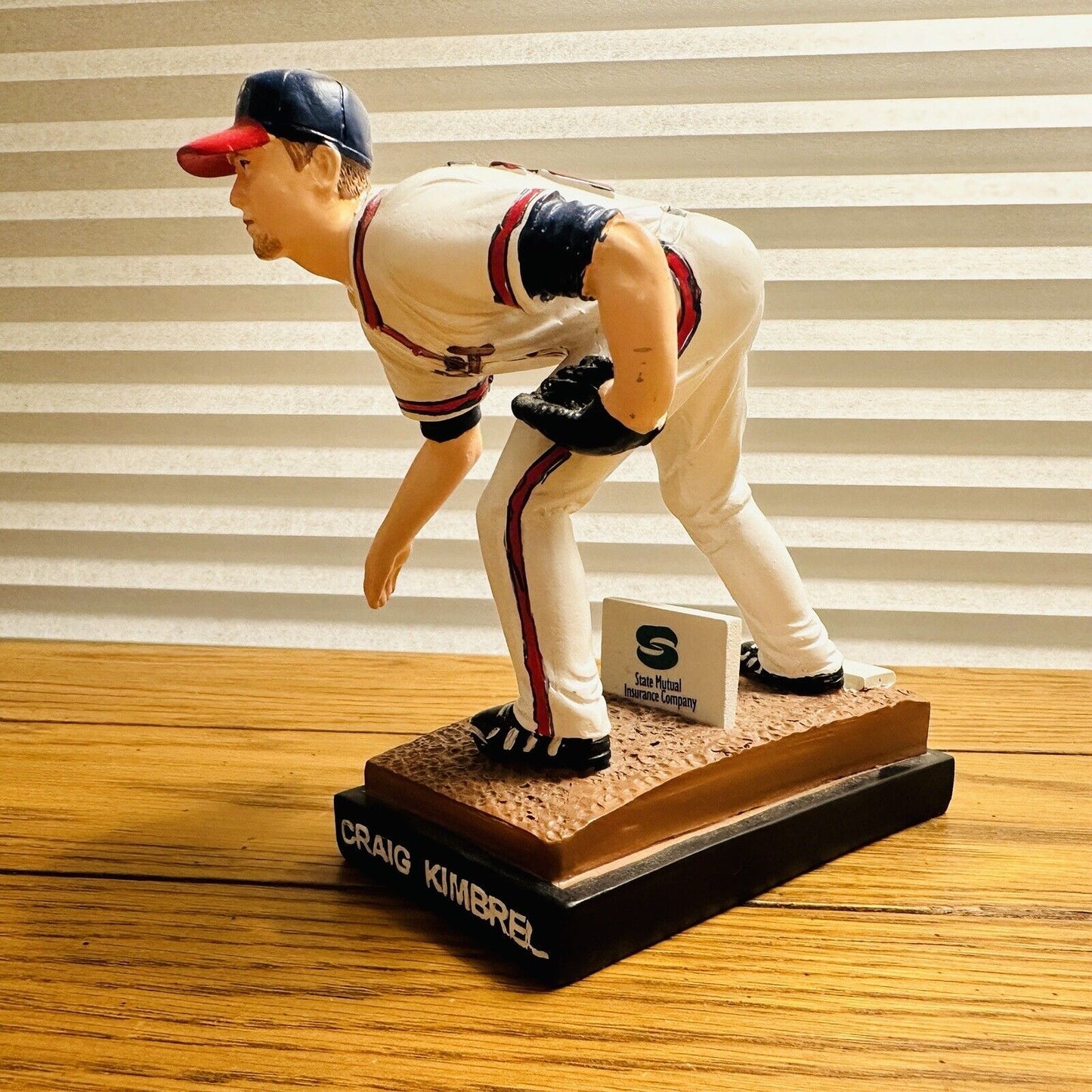 Craig Kimbrel Baseball Bobble Arm Figurine Rome Braves 2009 Rare Collectible