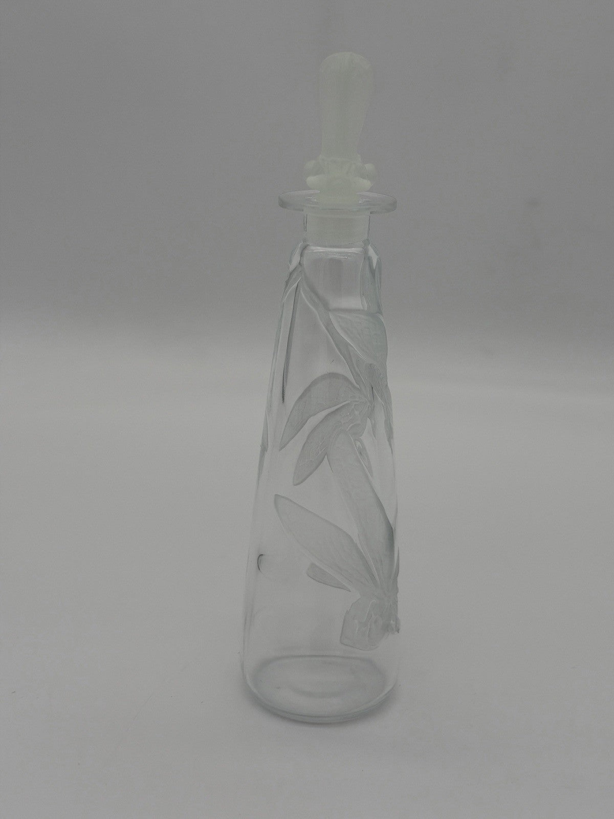 Lucien Gaillard MMA Metropolitan Museum Art glass dragonfly perfume bottle 6.5”