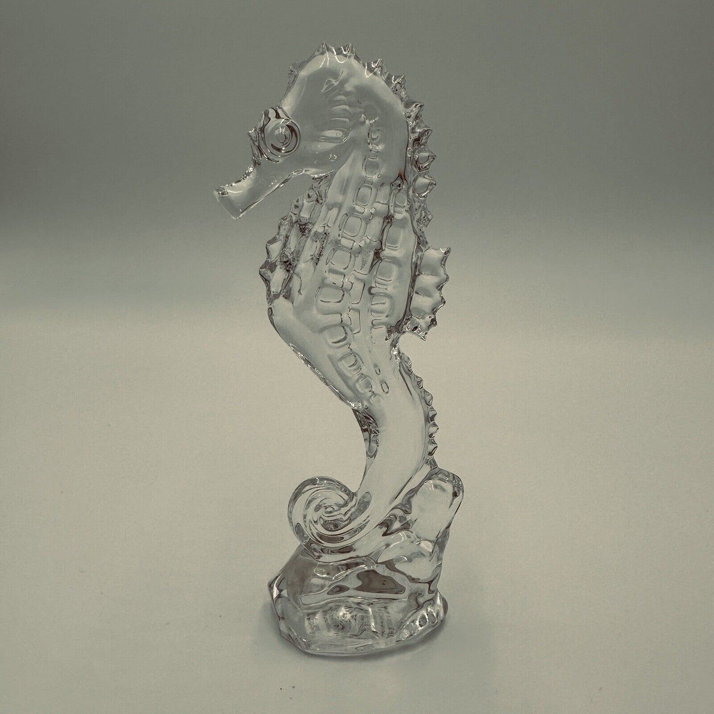 Waterford Crystal Figurine Seahorse 7in Figurine   Heritage Ireland