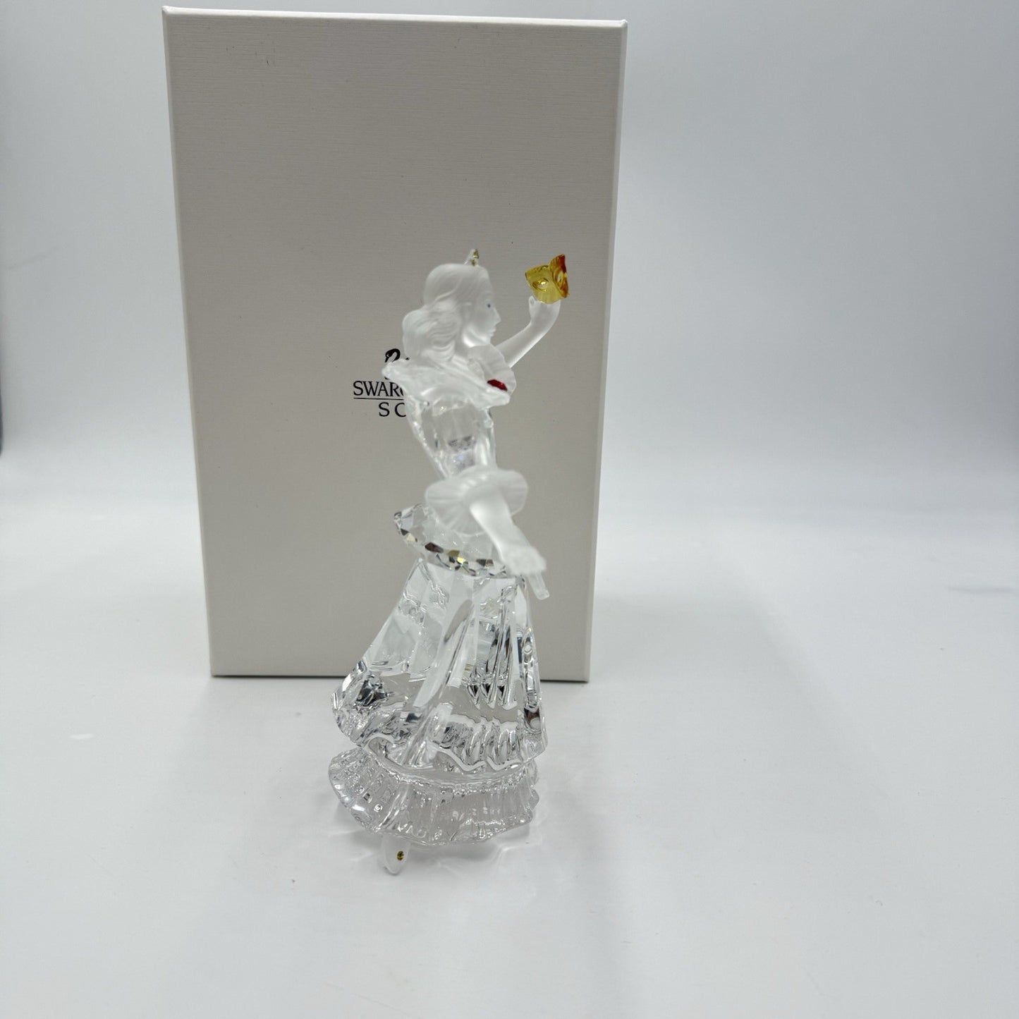 Swarovski Crystal Austria 2000 Annual Edition Masquerade Columbine Figurine 7”
