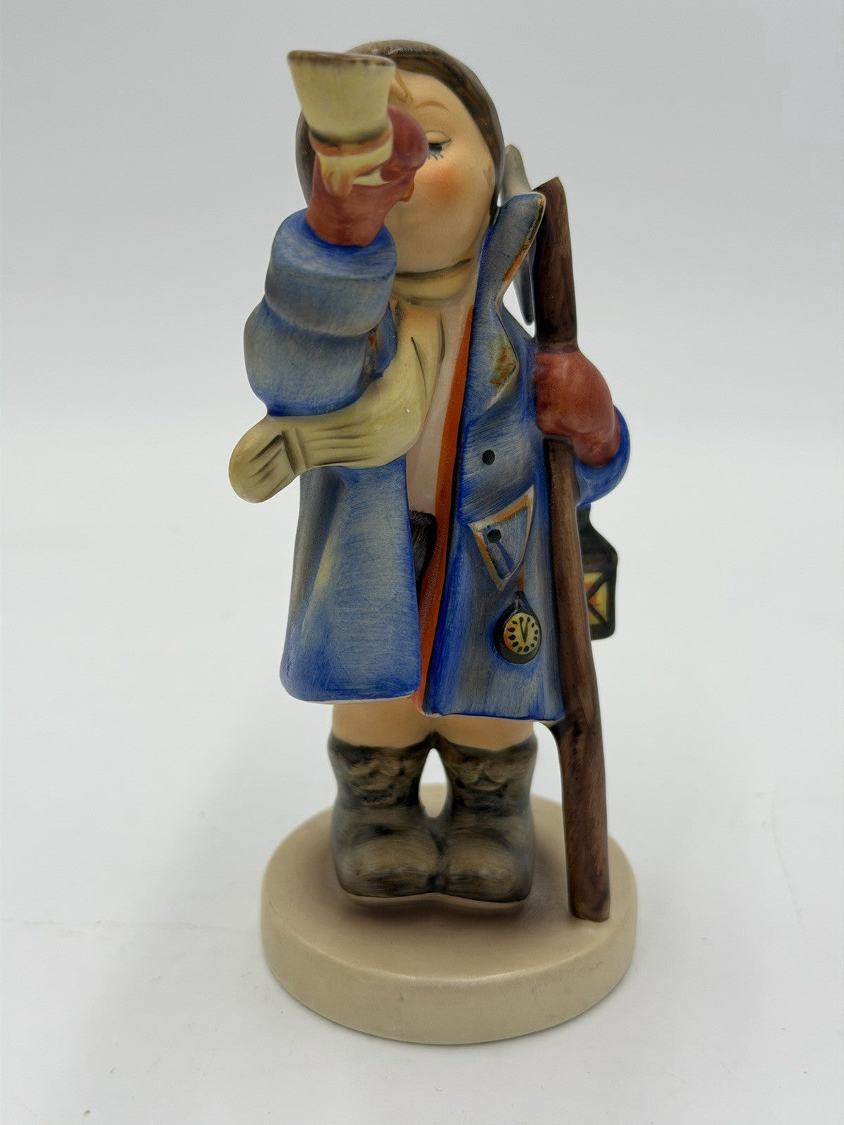 Goebel Hummel Hear Ye Hear Ye 5" Boy with Horn W.Germany 15/0