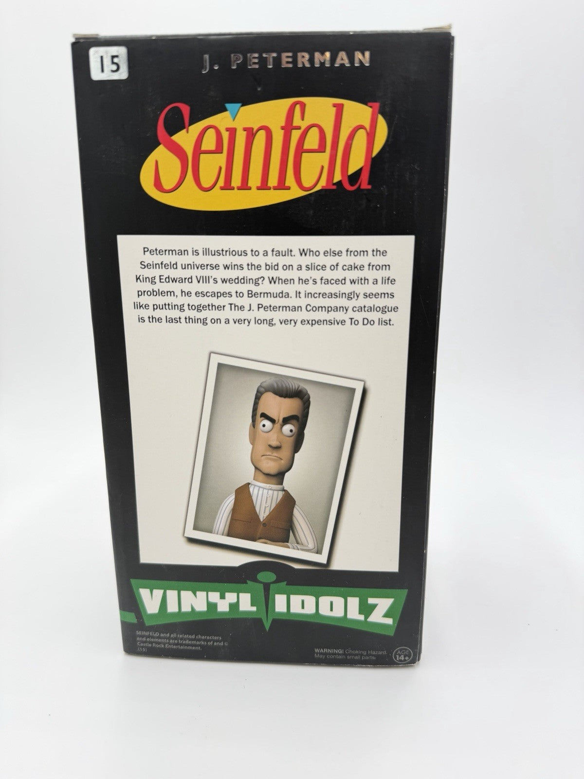 Seinfeld J.Peterman John O’Hurley 2015 Vinyl Idolz #15 Action Figurine