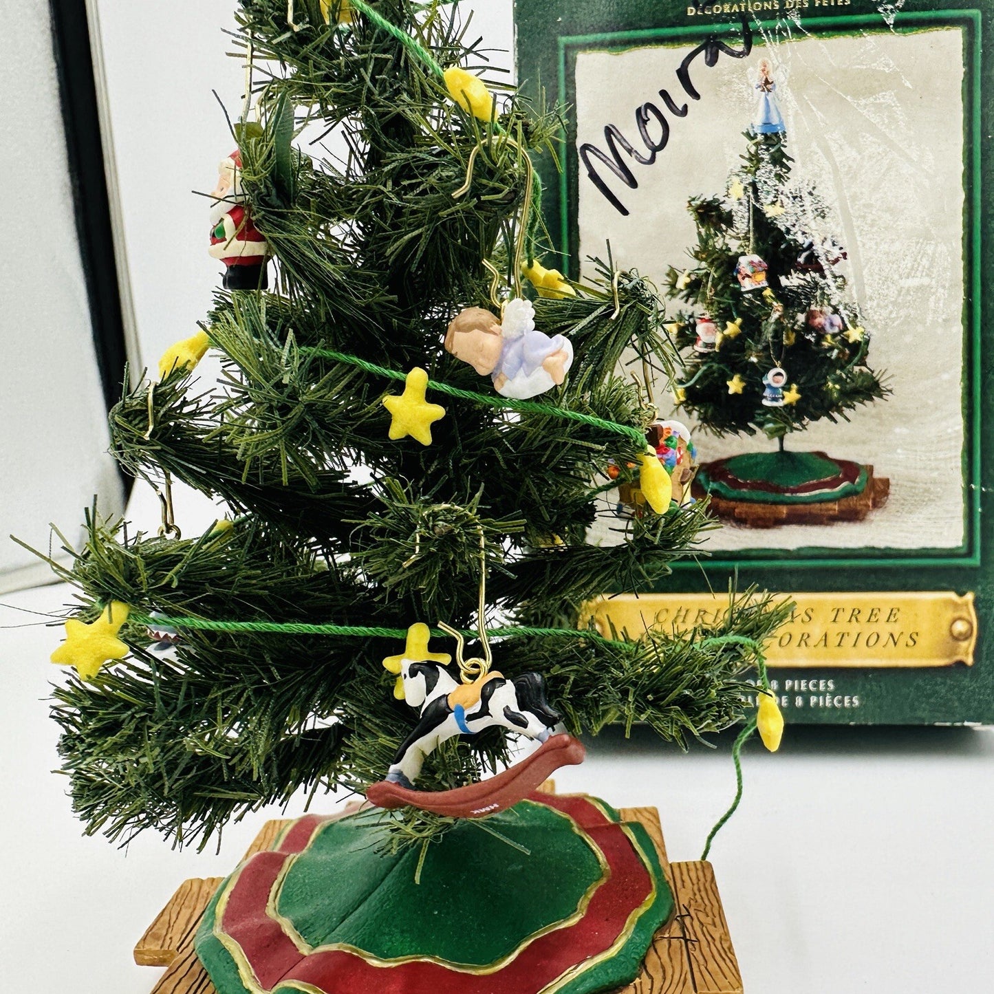 Hallmark Christmas Tree Wreath Frosty And Friends Keepsake Miniature Set