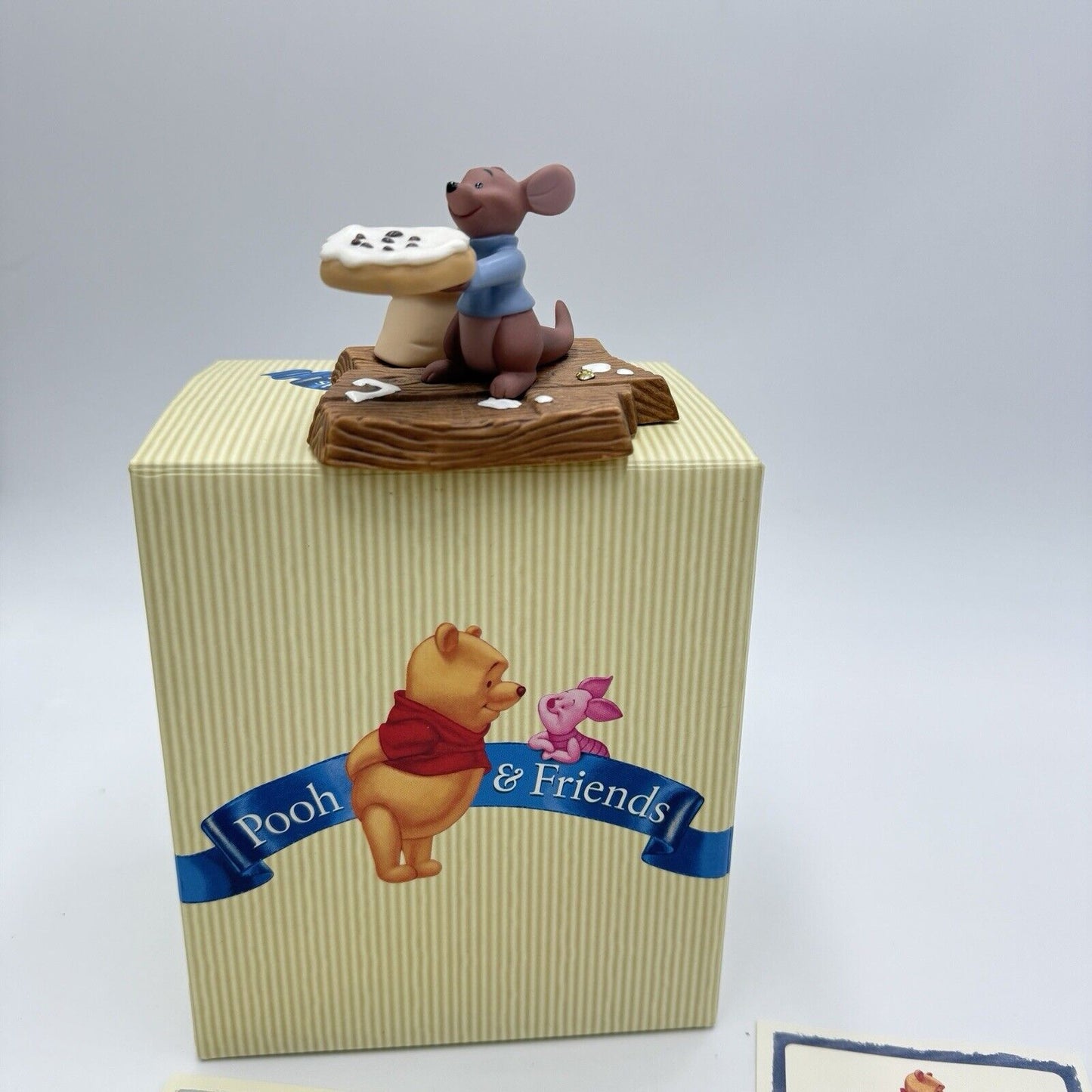 Winnie The Pooh “I Stirred In An Extra Bit Of Love For You” Disney ROO Figurine