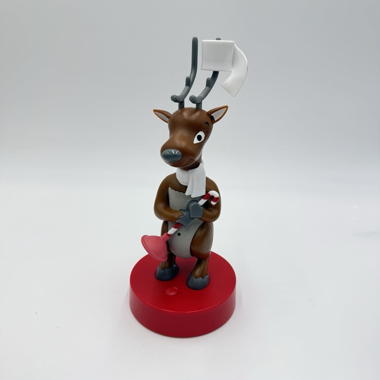 Hallmark Animated Reindeer Singing Jokes Motion Sensor Bathroom Christmas