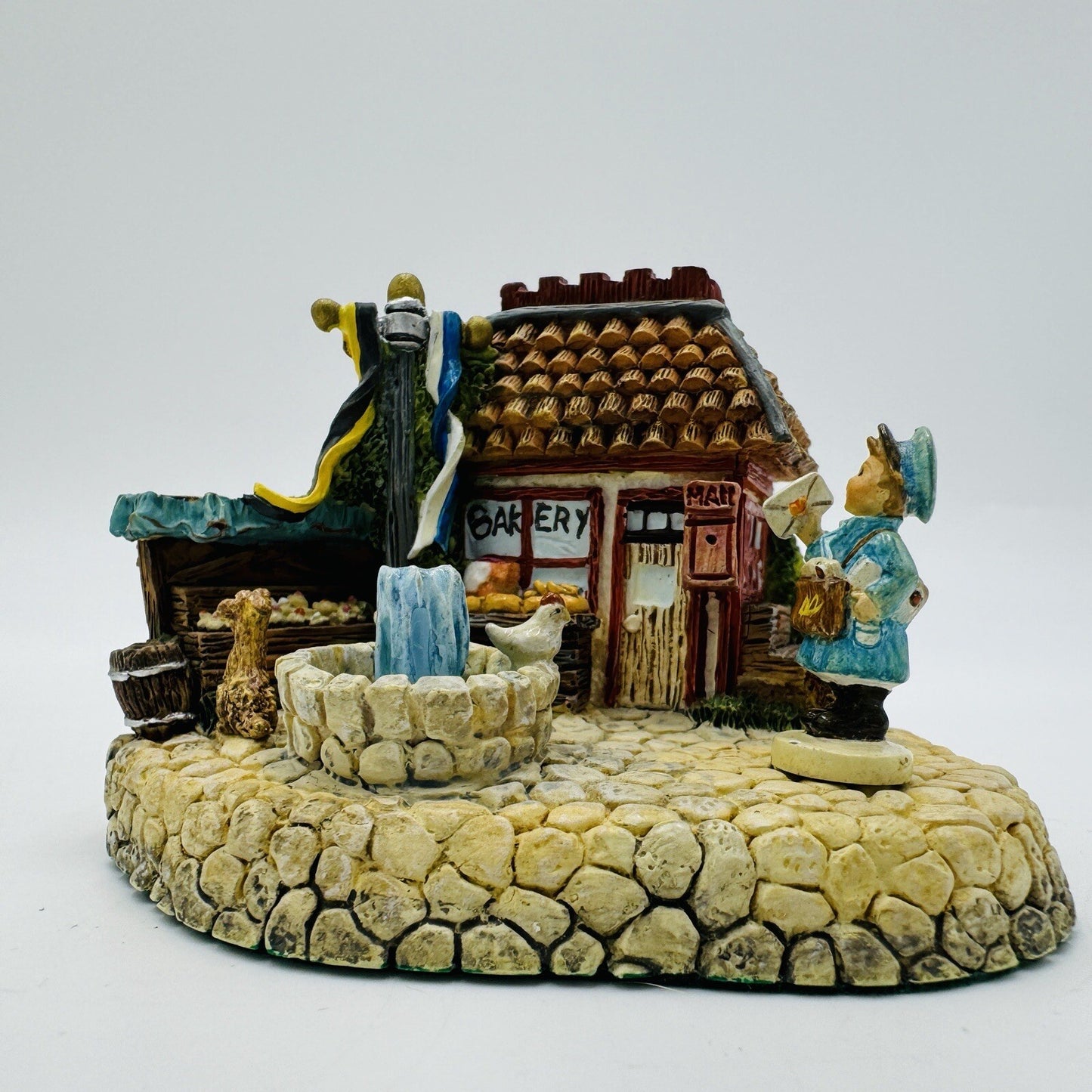 The Danbury Mint Hummel Goebel Miniature Figurine Postman 295-P Rare Set