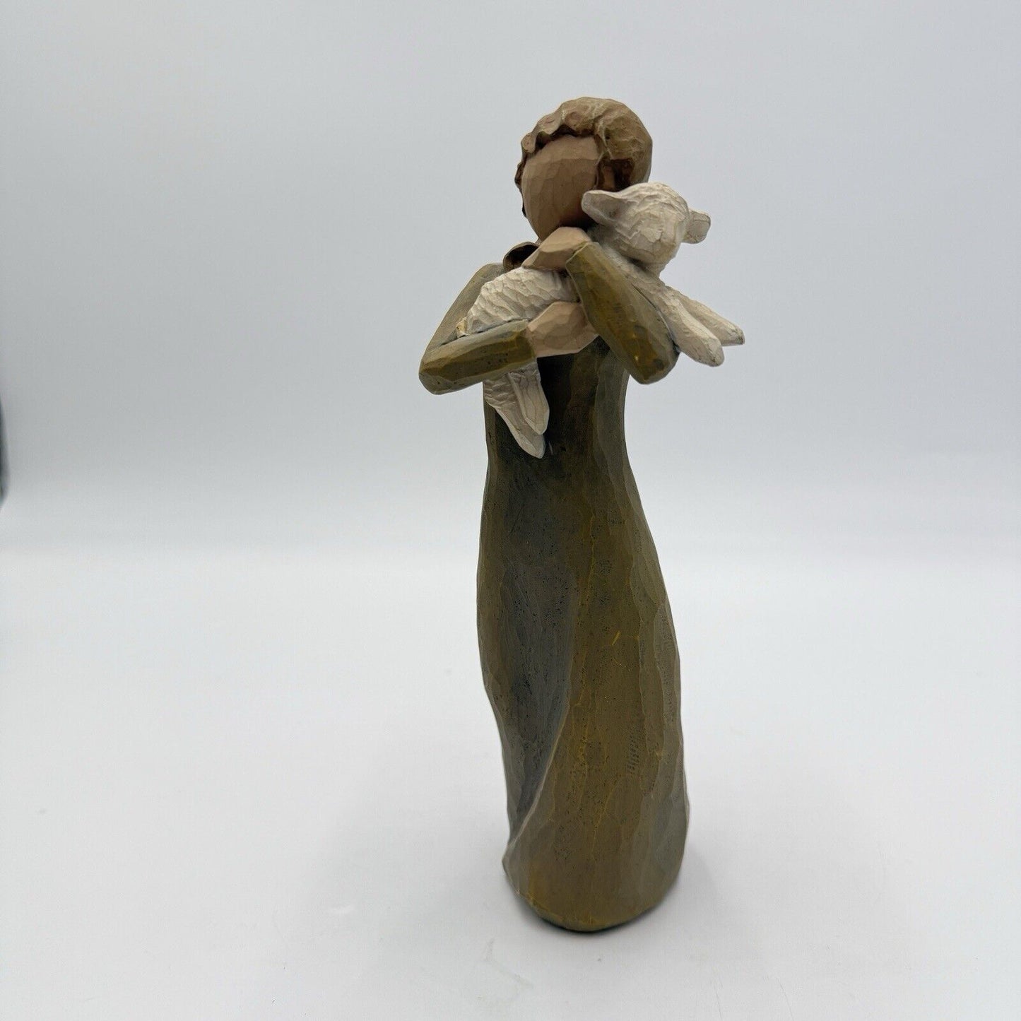 Willow Tree Peace on Earth Figurine Girl Lamb 2002 Susan Lordi