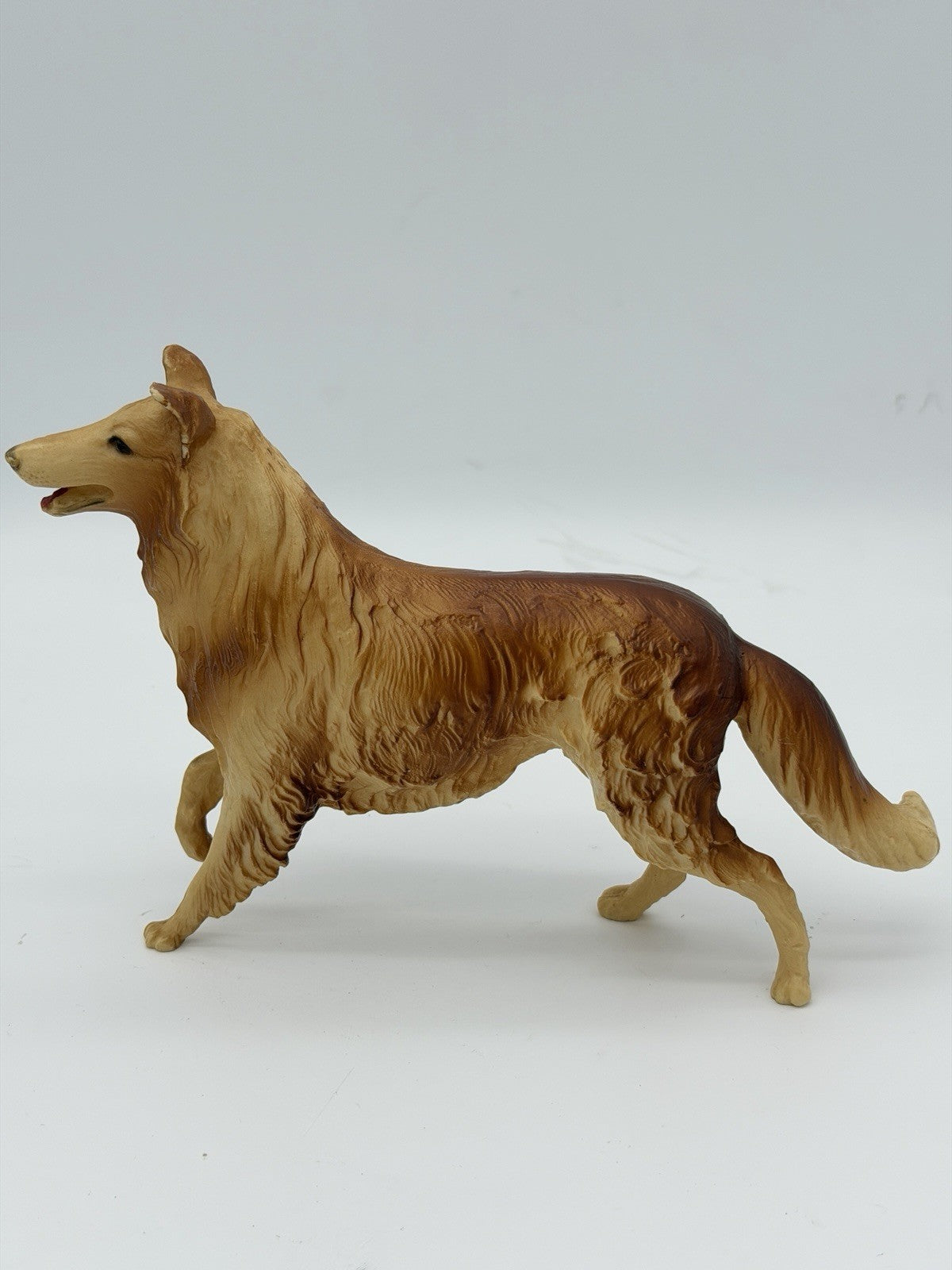 Breyer Lassie dog Collie Vintage 60's Figurine Plastic Model Retired Rare 9x6