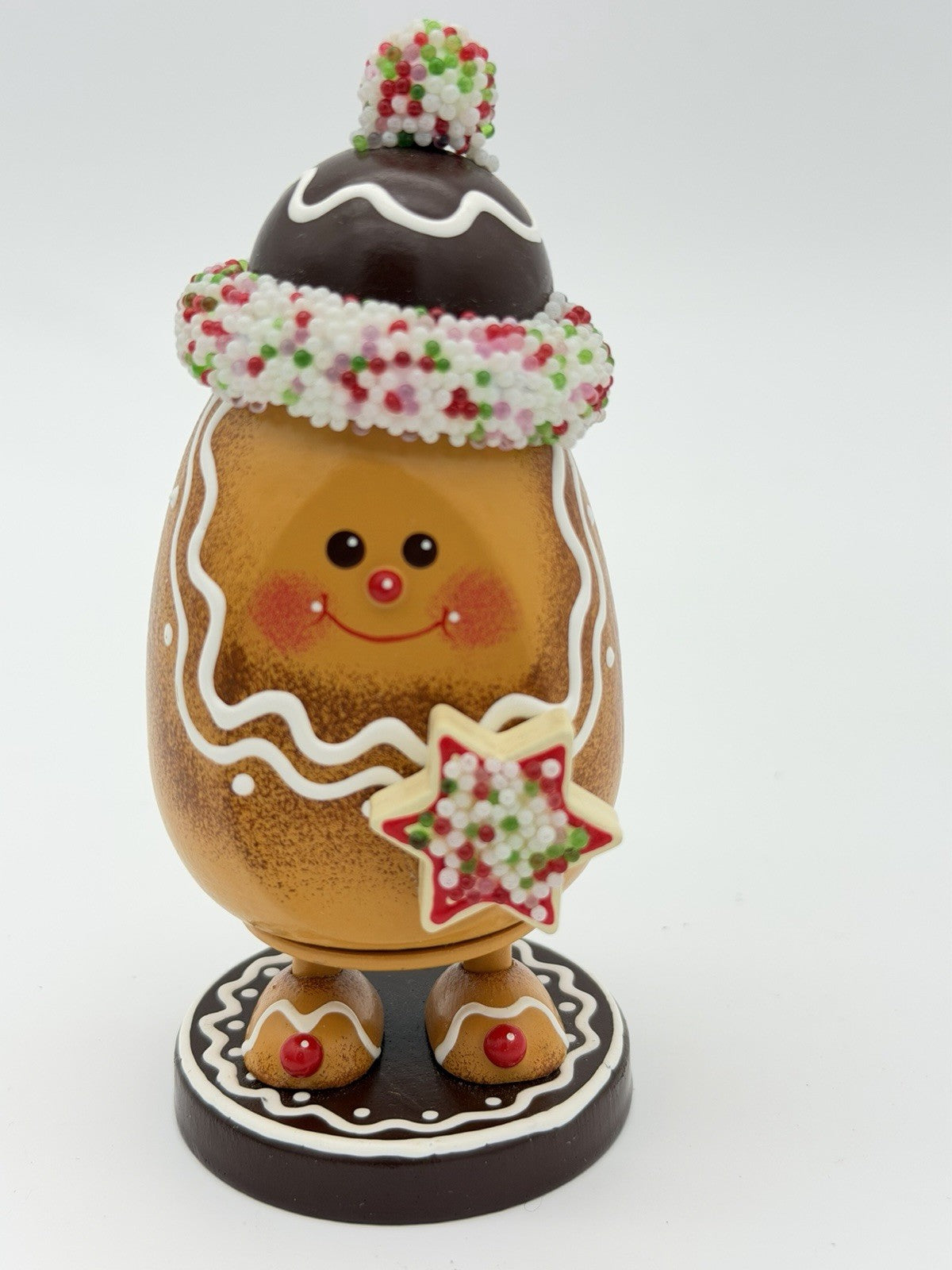 Käthe Wohlfahrt Original Duftl Incense Smoker Wood Germany Gingerbread Man