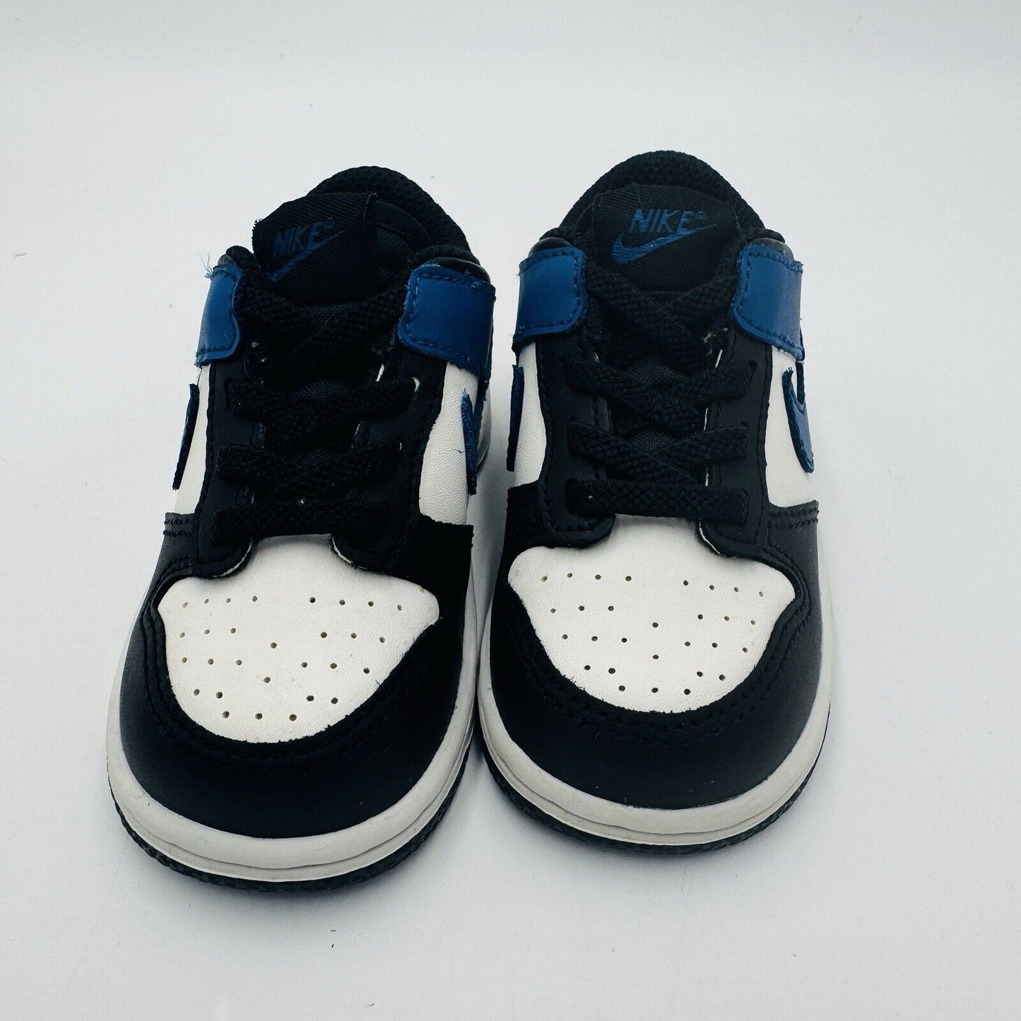 Nike Dunk Low toddler size USA 6C Kids Shoes DH9761-104 Blue Black White Sneaker