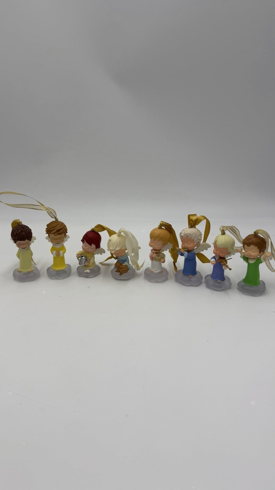 Hallmark Mary Angels Christmas Ornaments 8 PCs Figurines Unboxed