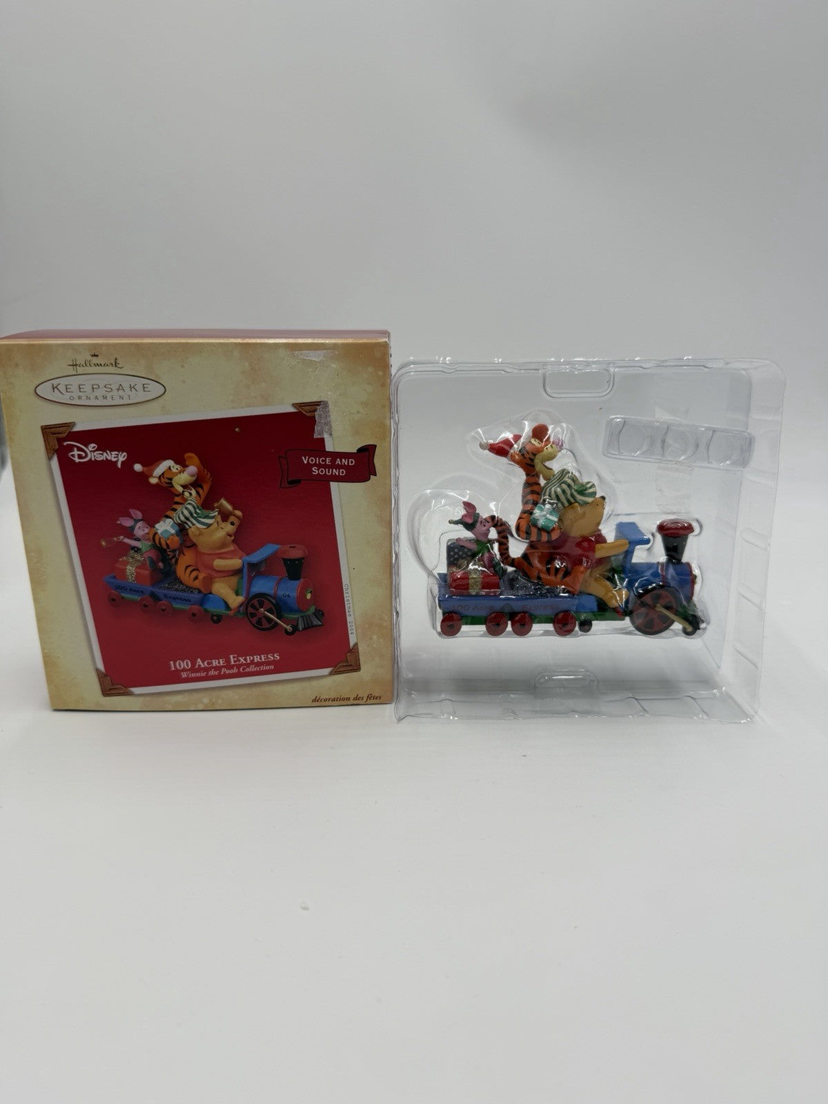 Hallmark Keepsake Disney Winnie The Pooh 100 Acre Express Animated  Ornament