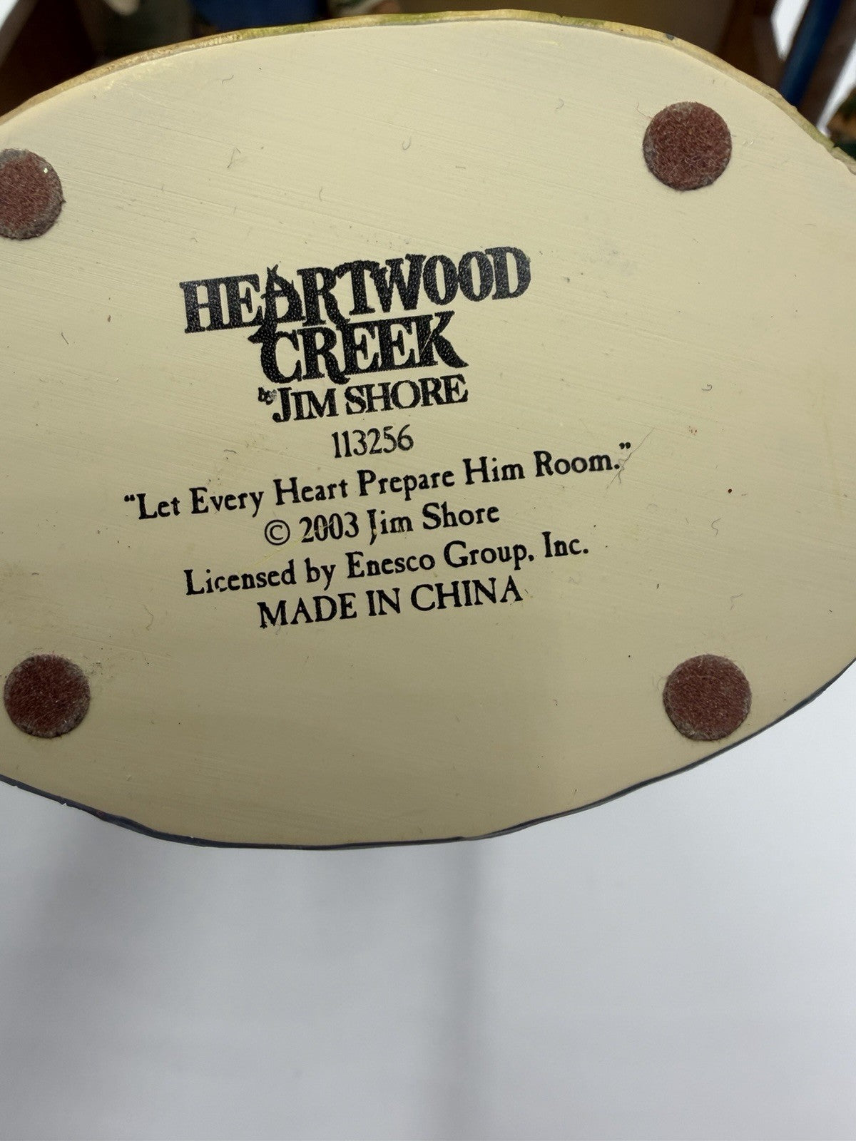 Jim Shore Heartwood Creek 2003 Nativity 9 PCs No Mary