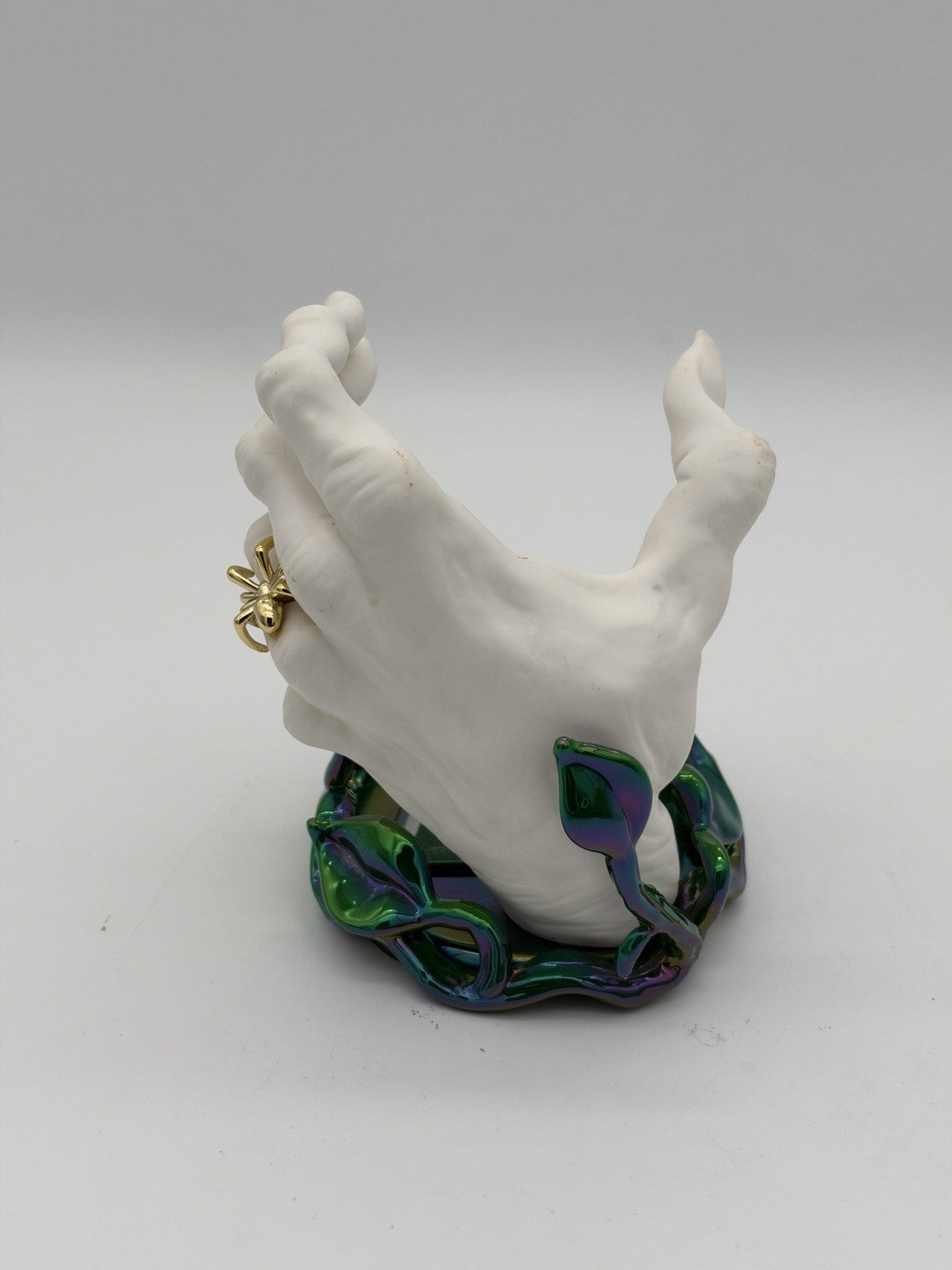 Bath & Body Works Ivy Witch Hand Foaming Soap Holder Halloween 2022 Spider Ring