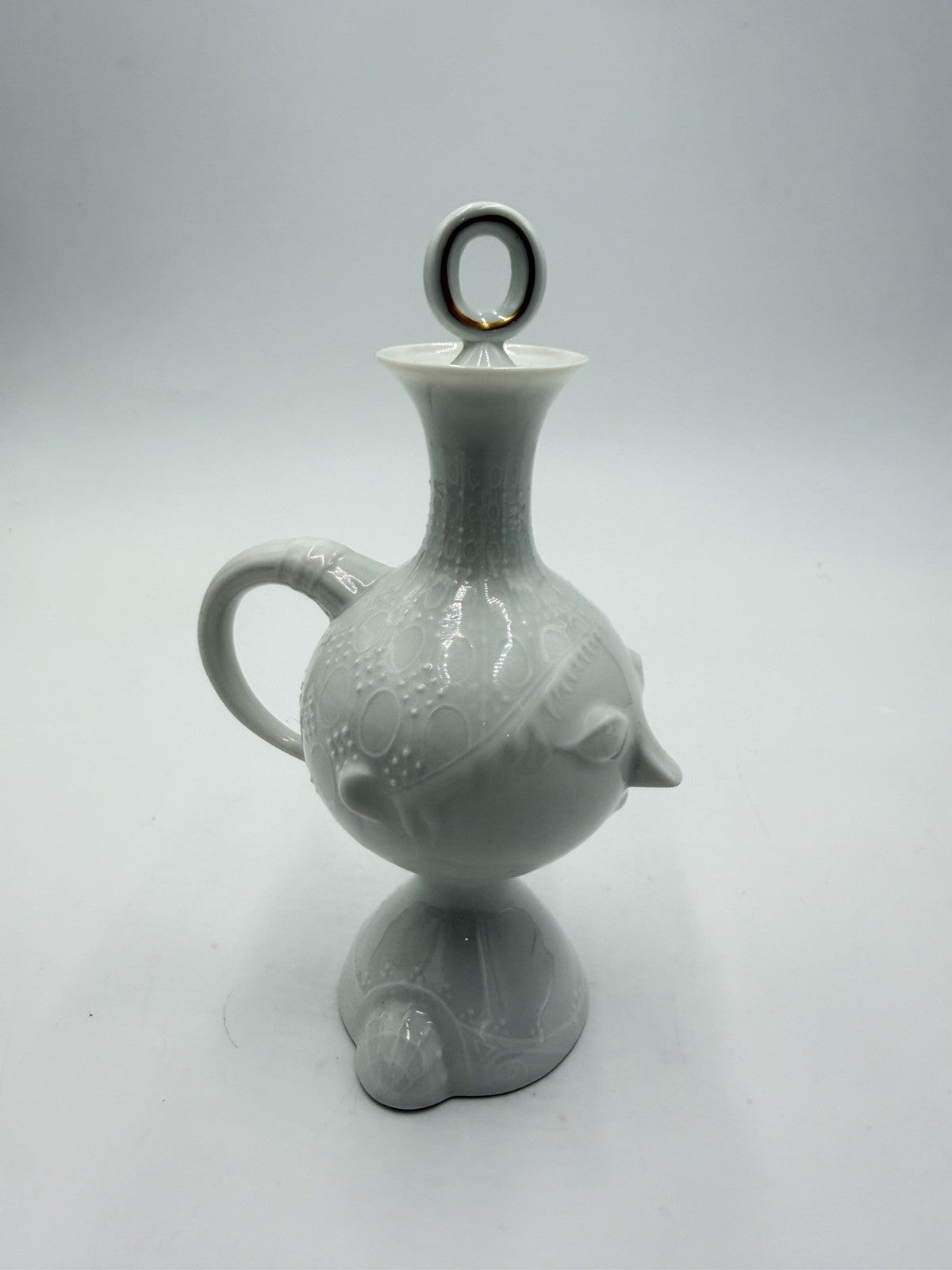 Rosenthal Studio Line Romance Bjorn Wiinblad Face Head Cruet Oil Vinegar Pitcher