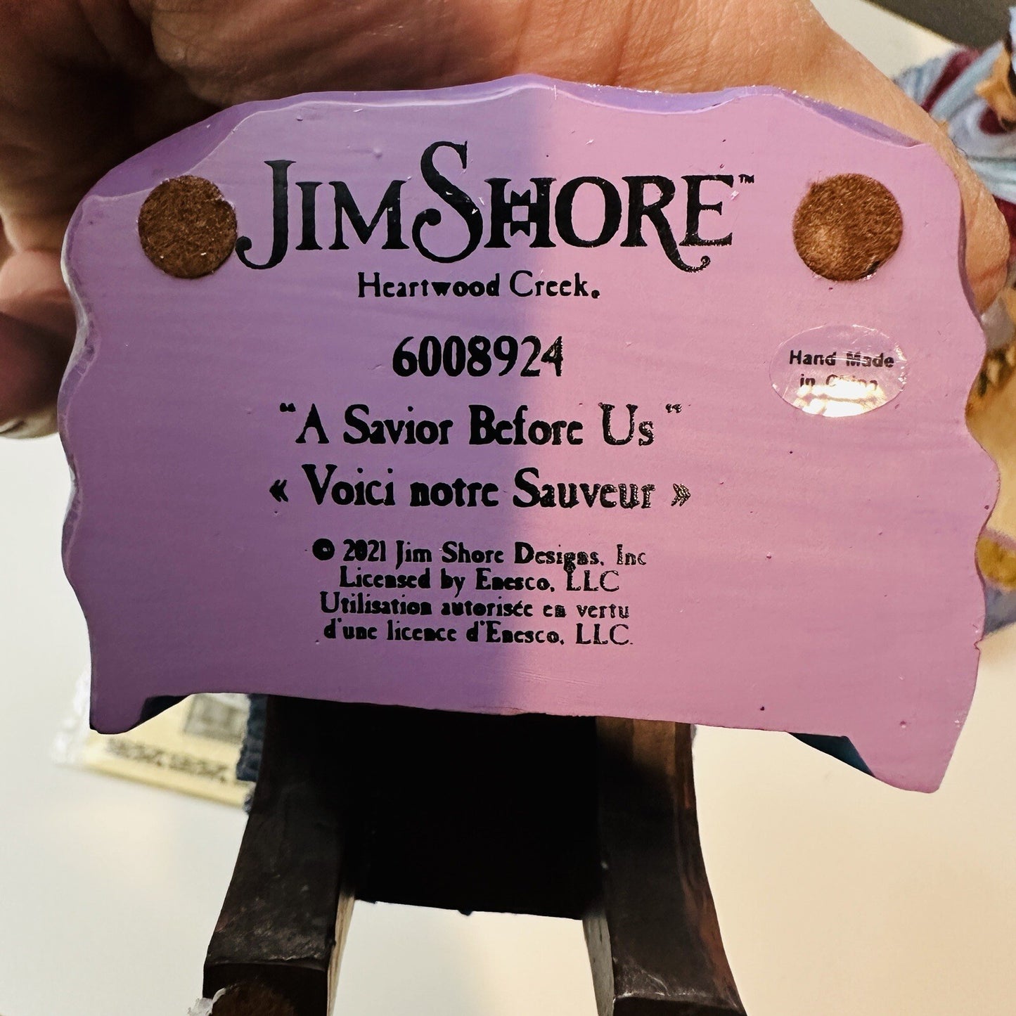 Large Jim Shore A Savior Before Us 500/750 Christmas Nativity Limited Edition