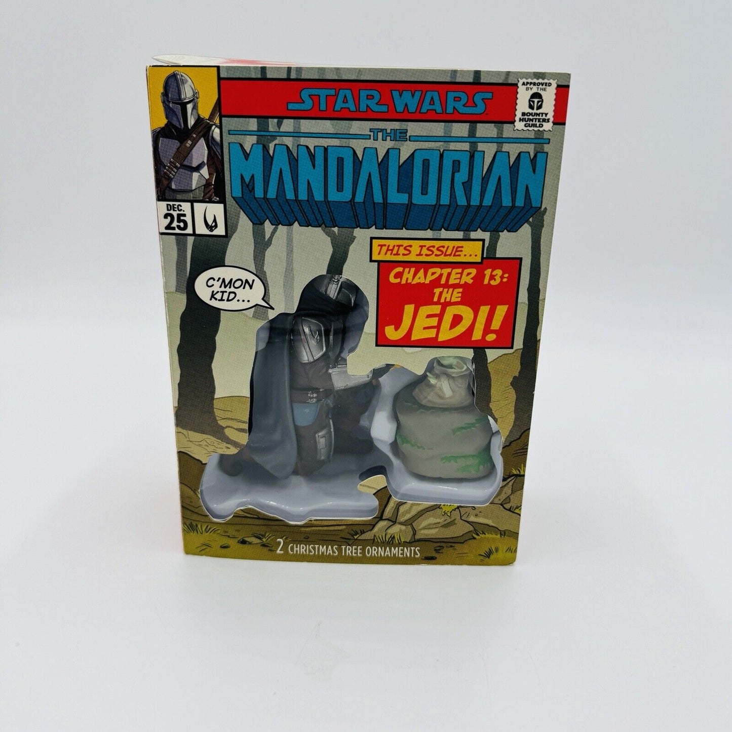 Hallmark Star Wars the Mandalorian & Baby Yoda  Christmas Ornaments