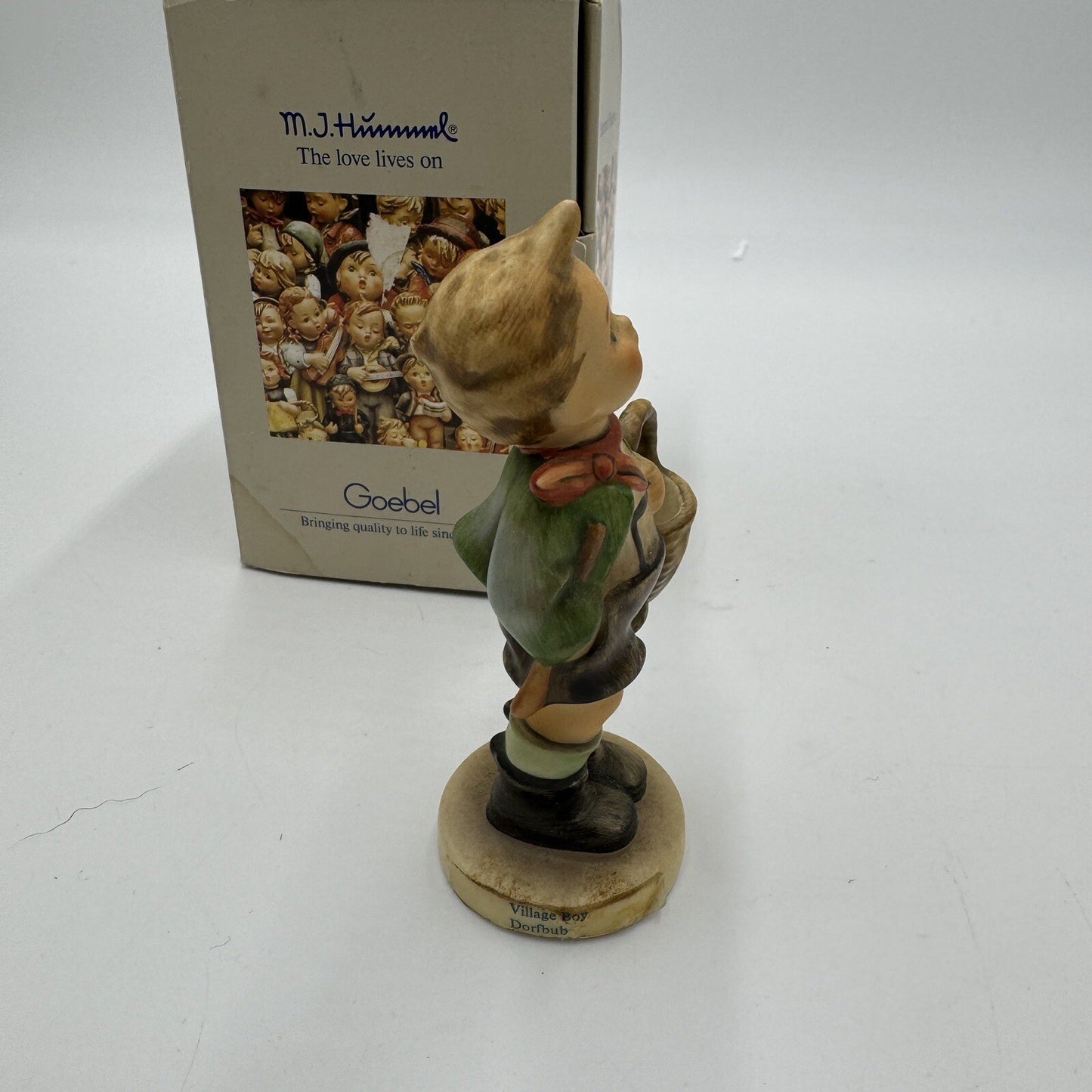 Hummel Goebel Village Boy Figurine #513 /0 4" Germany With Box