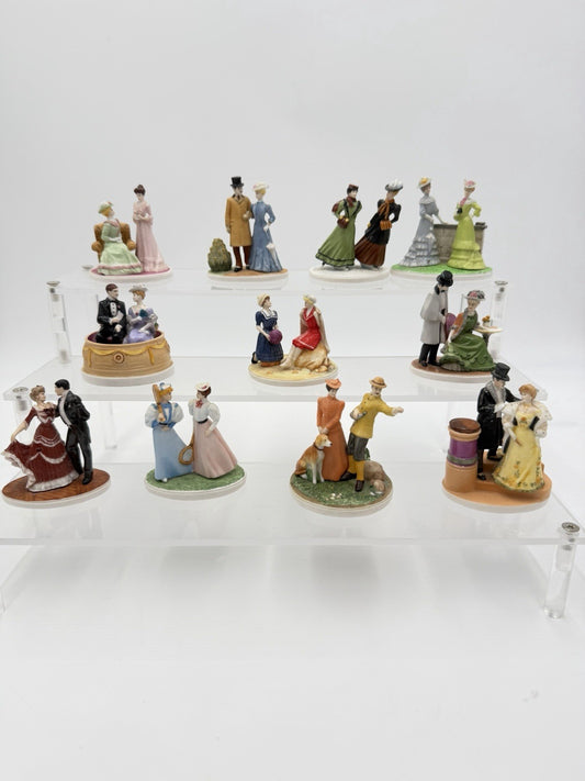 Franklin Mint Fashionable Parisiennes Porcelain Miniature Figurines 11