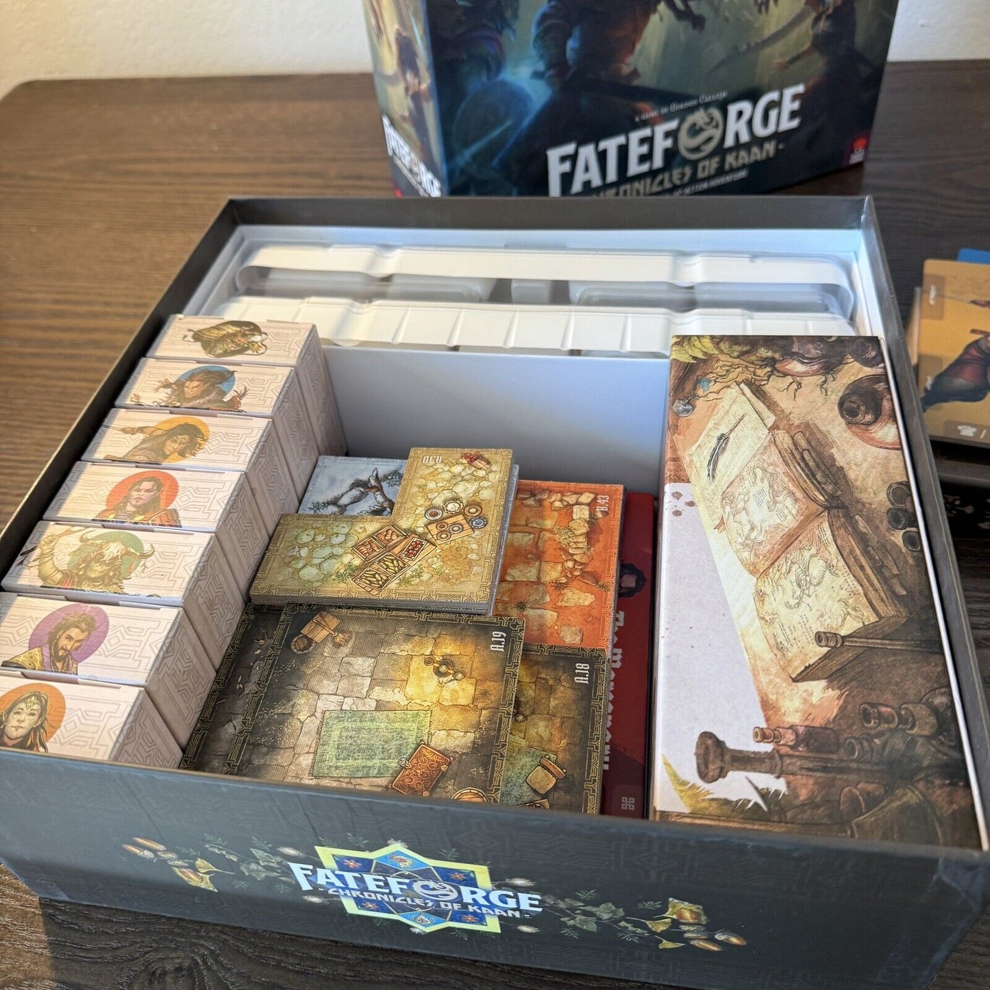 Fateforge: Chronicles of Kaan Limited Deluxe Edition Painted Miniatures Co-op