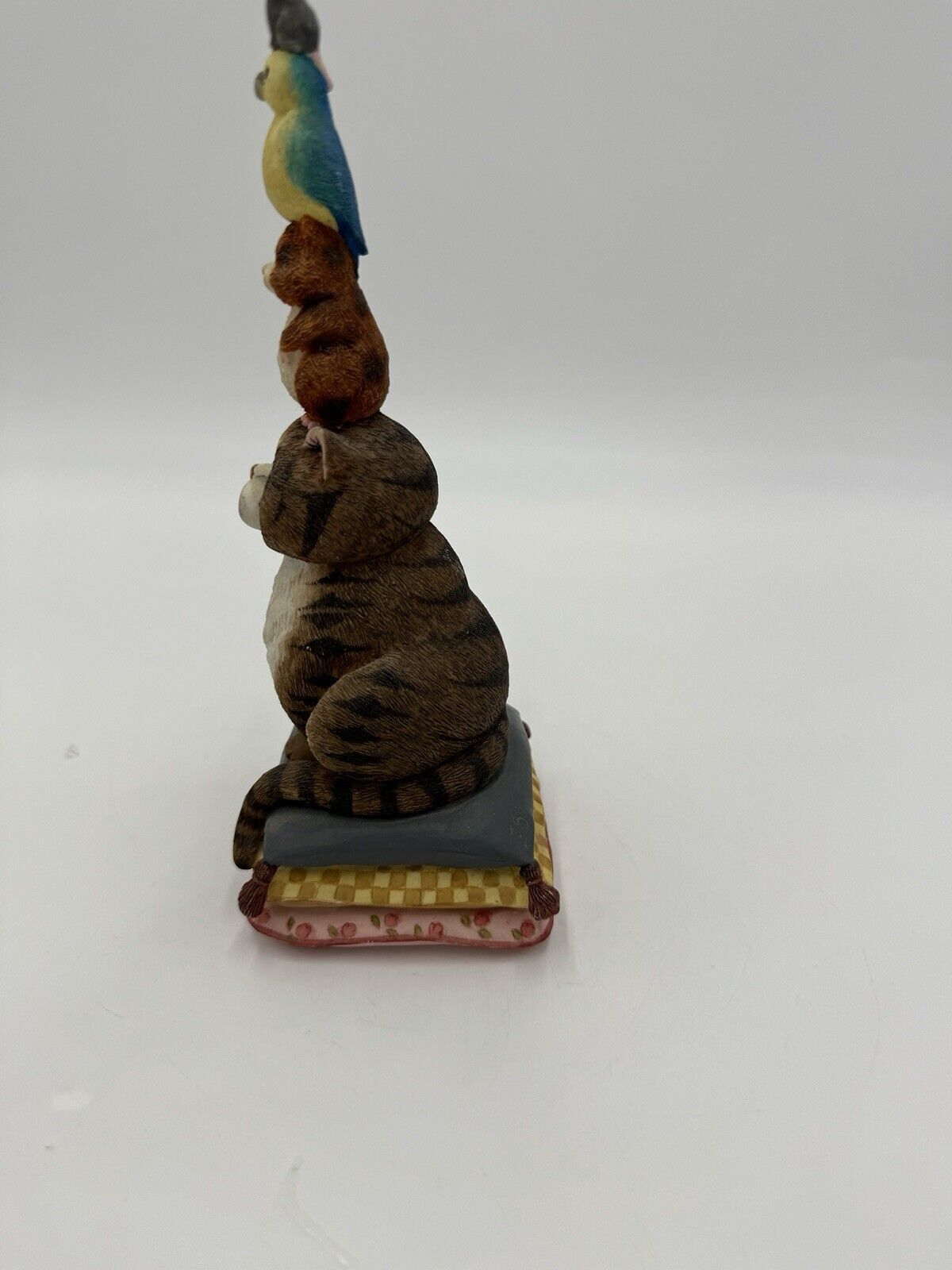 Border Fine Arts Comic & Curious Cats 'Balancing Act' Sculpture 2002 Model A1292