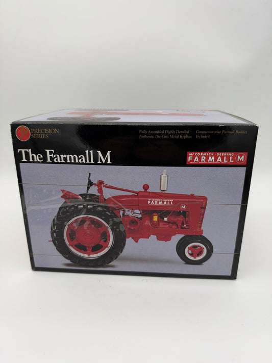 Ertl Farmall Super M Tractor 1/16 Precision Series McCormick 2001 Box & COA