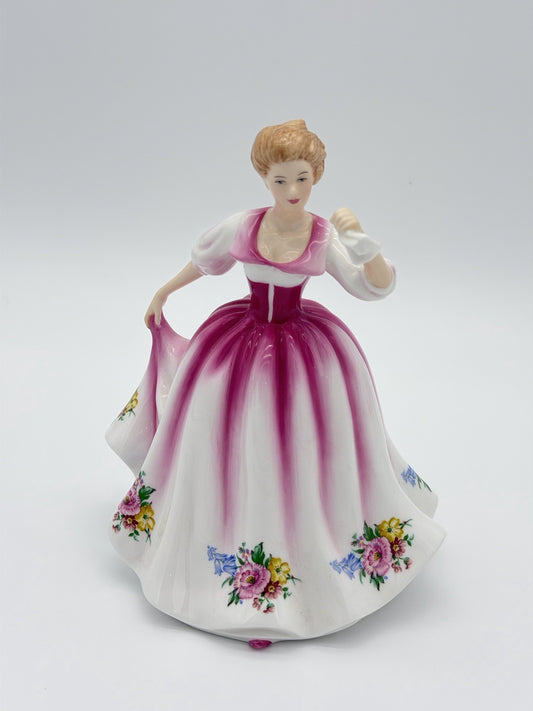 Royal Doulton England Porcelain Pretty Ladies Figurine Grace HN5244 Painted 7”