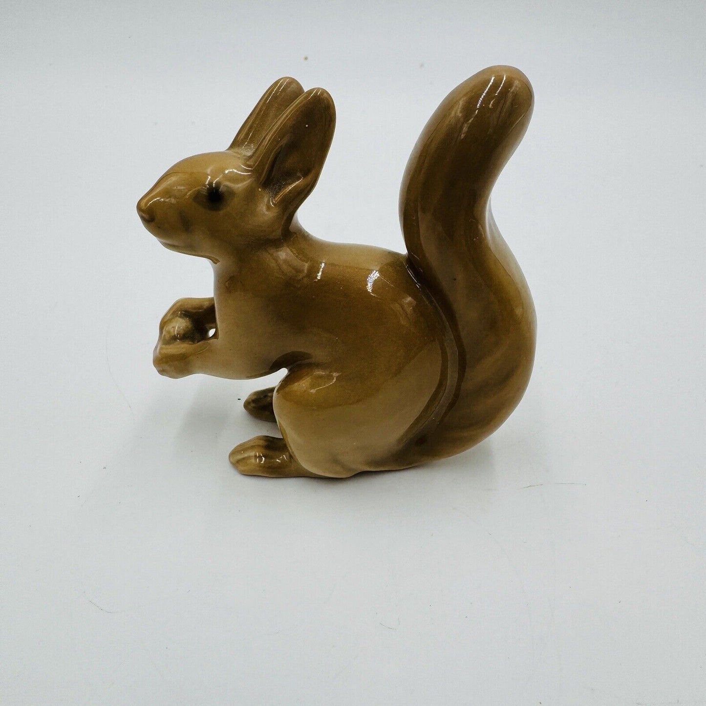 Vintage Bing & Grondahl Porcelain Squirrel Figurine #2177 by Svend Jespersen