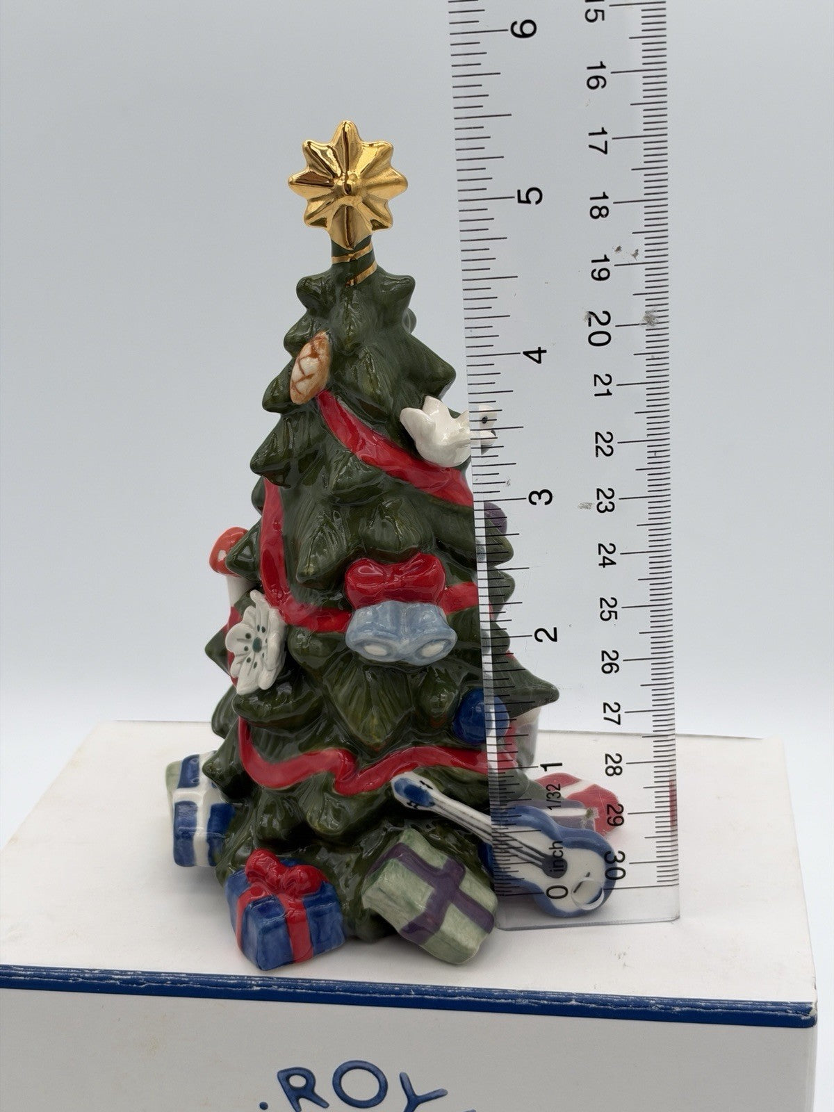 2017 Royal Copenhagen Annual Porcelain Christmas Tree Denmark Figurine Rare