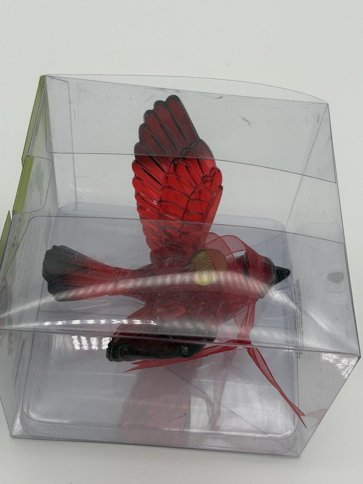 Department 56 Always Near Cardinal Red Bird Hang w/ Charm Ornament Boxed