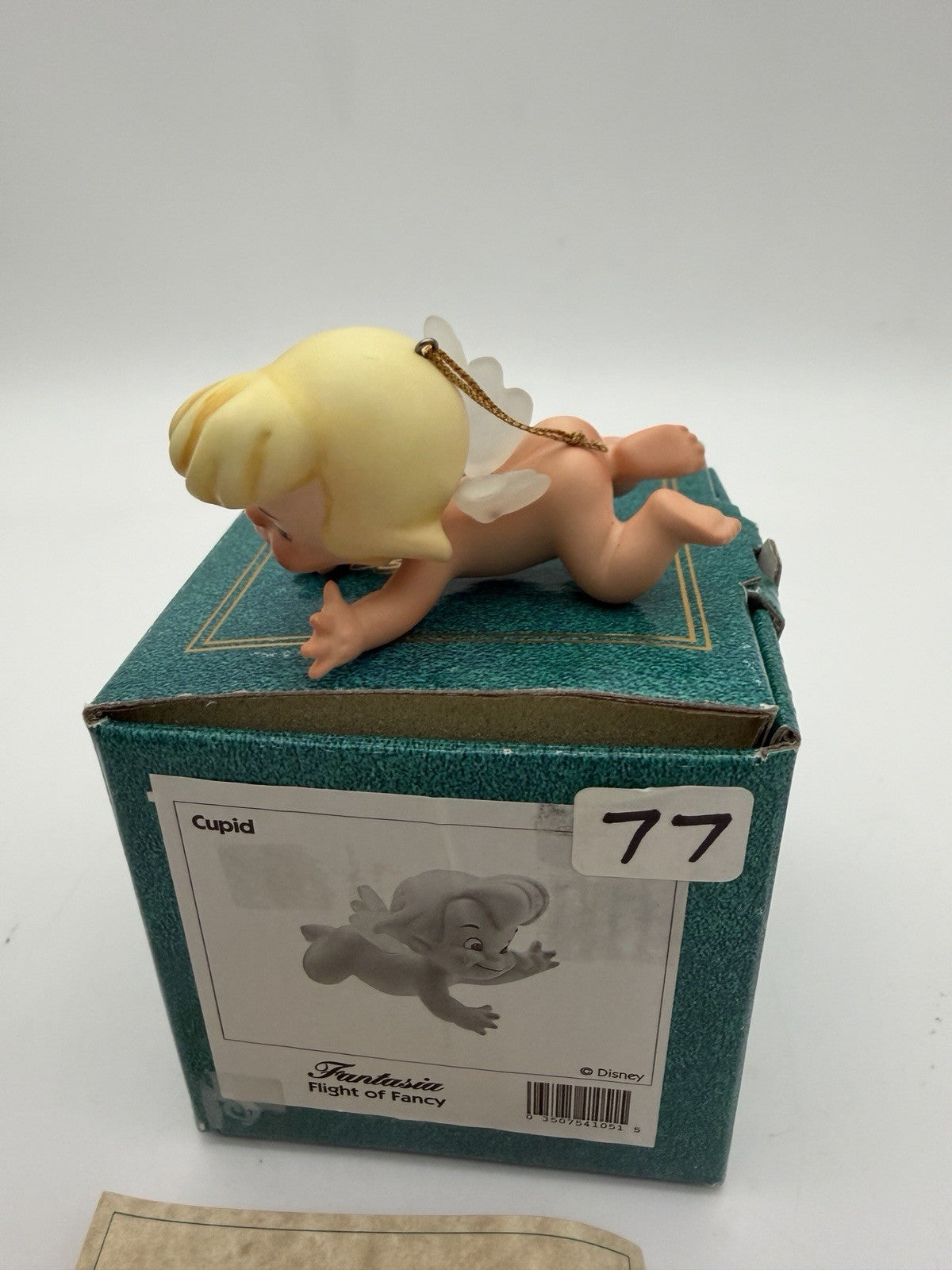 WDCC Disney Fantasia Flight of Fancy Cupid Ornament Christmas Porcelain