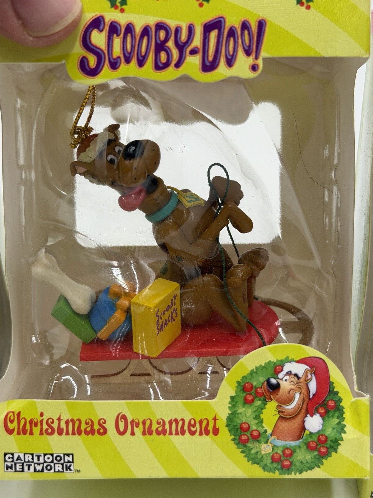 Scooby Doo Christmas Ornament Set Of 3 Cartoon Network  Vintage