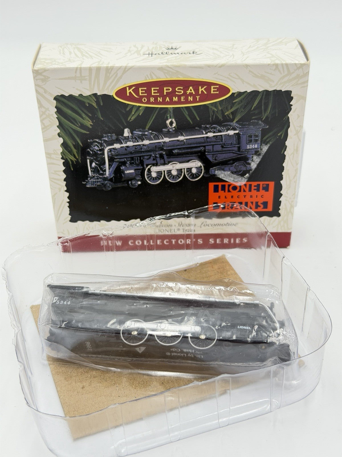 Hallmark Keepsake Lionel Train Hudson Steam 700E Locomotive Ornament Diecast