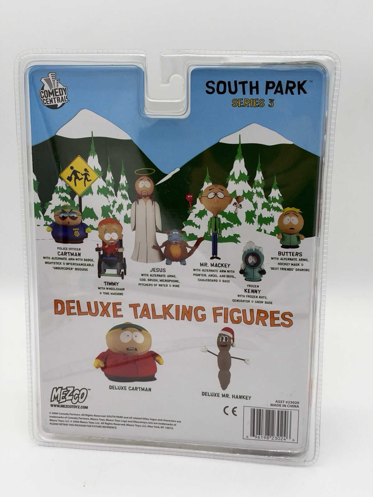 South Park Series 3 Jesus 7" Action Figure Mezco Toys 2006 Vtg Sealed New
