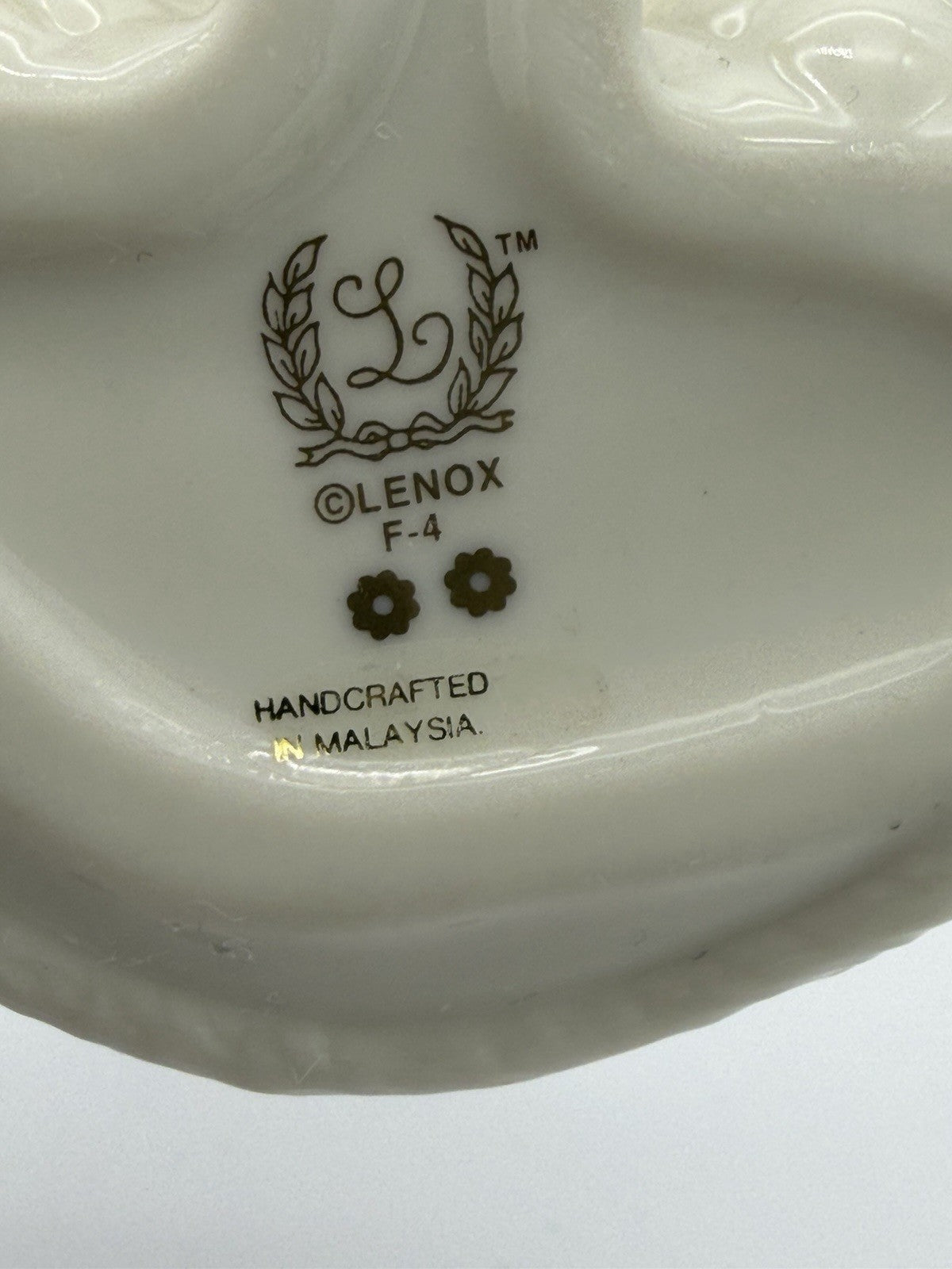 Lenox Porcelain USA Finishing Touches LOADING THE SLEIGH Figurine 5” Vtg