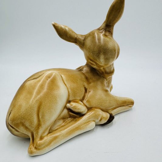 Poole Bambi Deer Figurine Porcelain Pottery England Vintage Home Decor