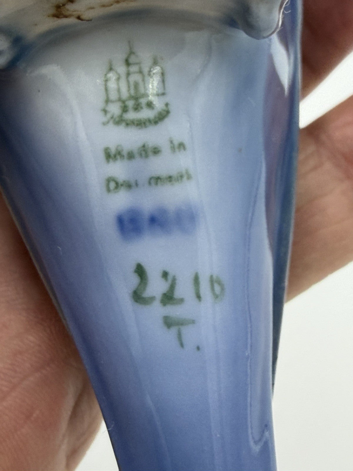 Bing and Grondahl Budgerigar Parakeet 457 Jespersen Porcelain Figurine Denmark