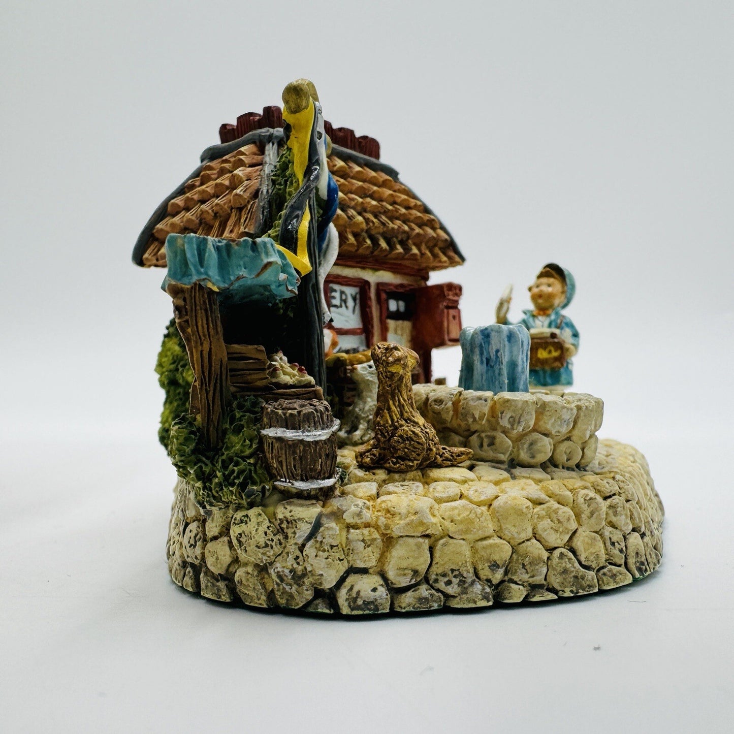 The Danbury Mint Hummel Goebel Miniature Figurine Postman 295-P Rare Set