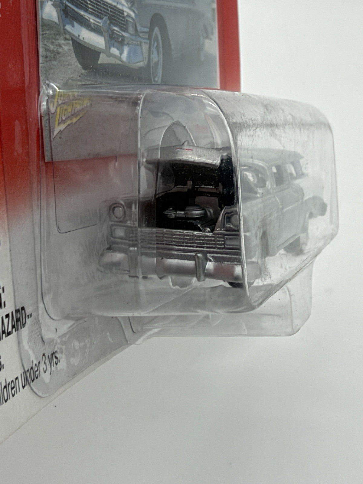 Johnny Lightning Tri-Chevy R1 1956 Nomad Bel Air Diecast White Wall Tires Sealed