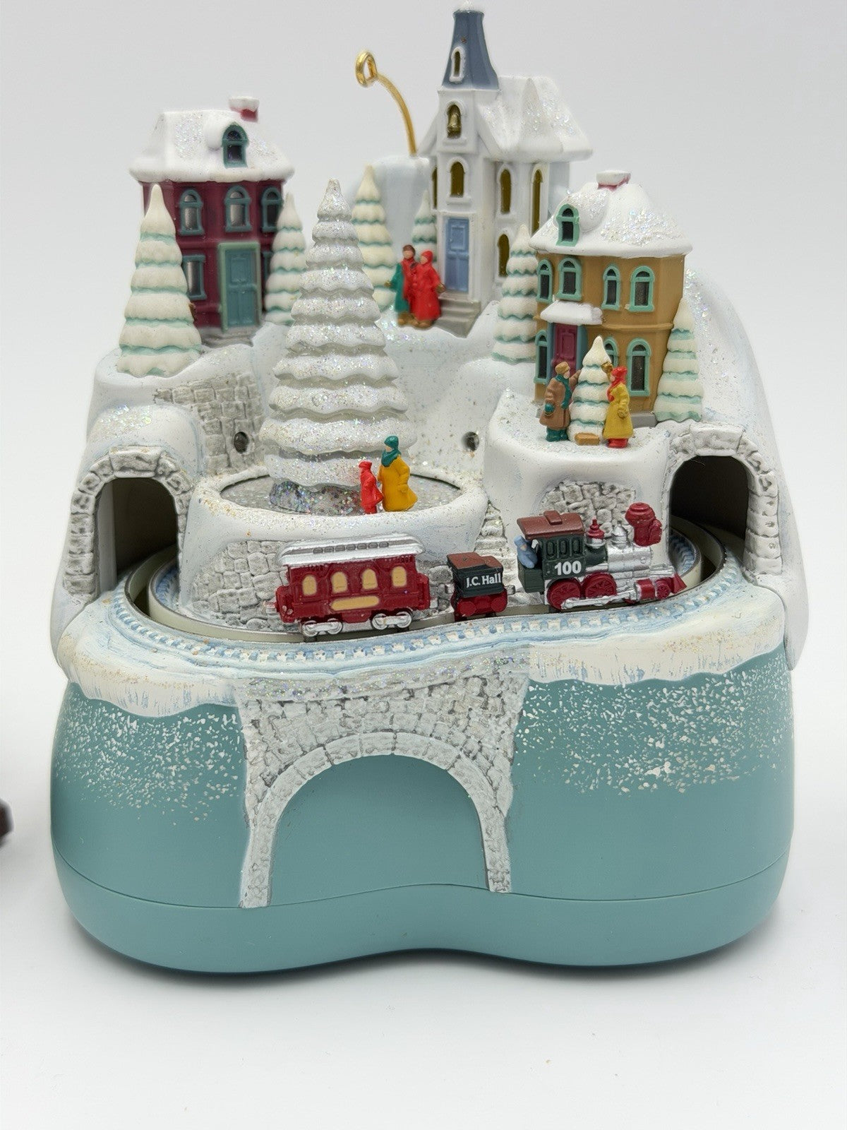 Hallmark Merry Christmas To All & Home For The Holidays Animated Ornaments